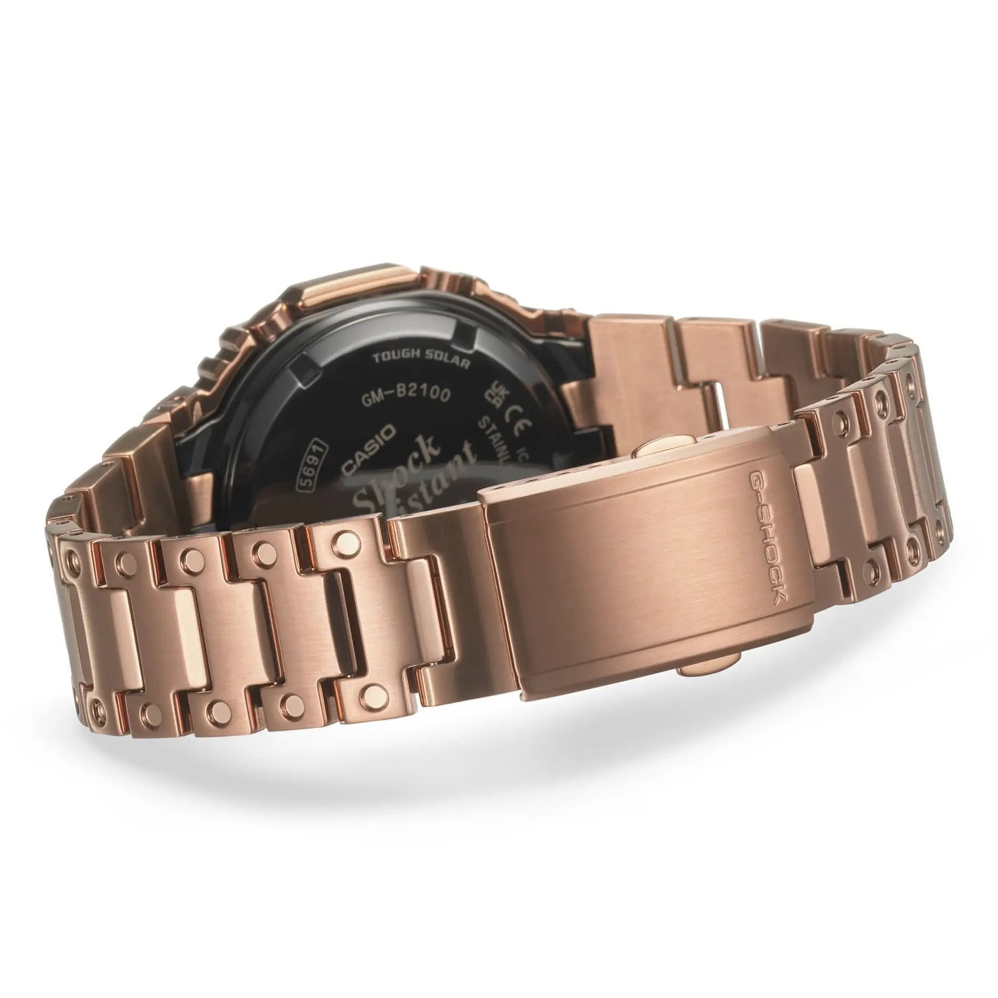 Strap View of G-Shock Casio GM-B2100gd-5aer Rose Gold