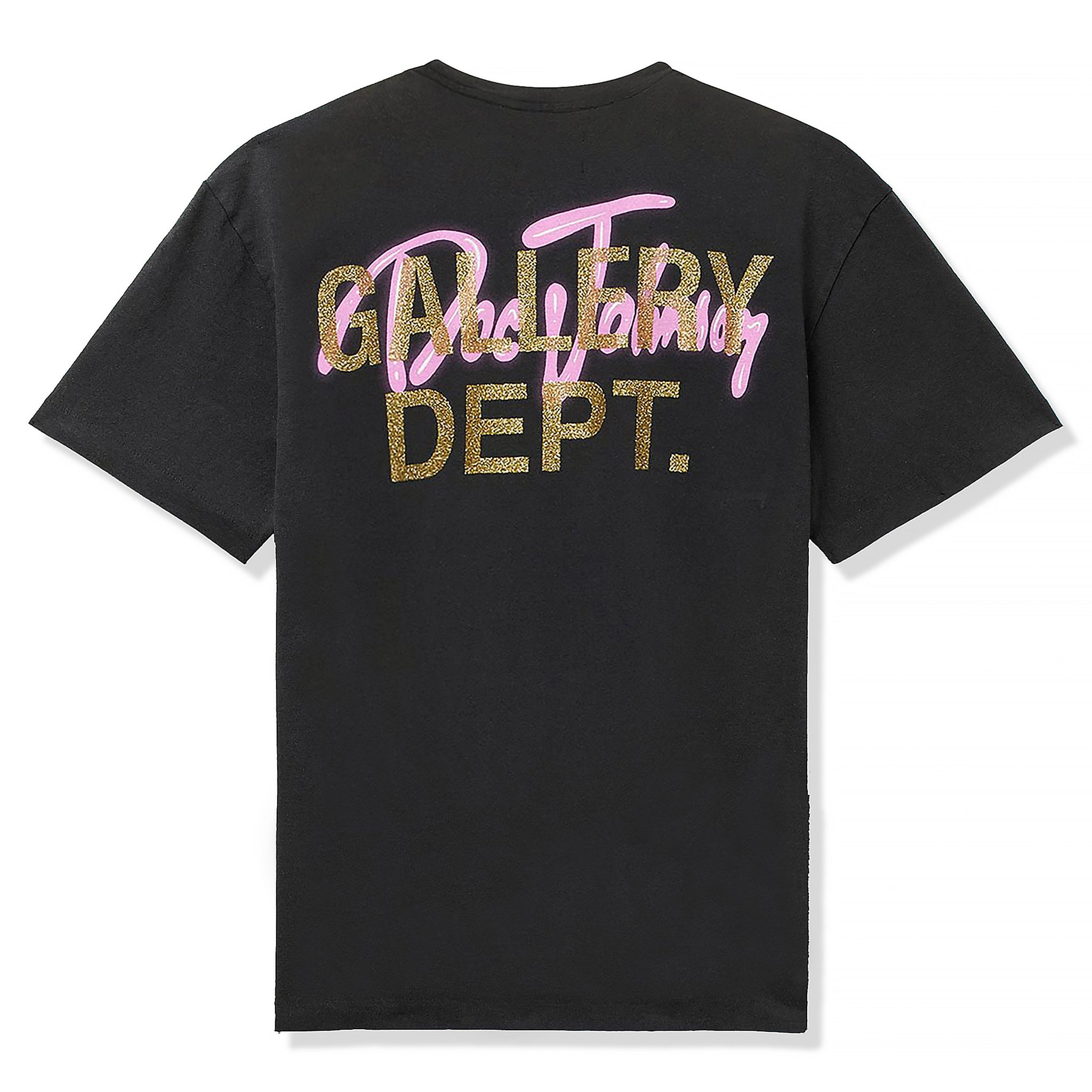 Back View of Gallery Dept. Body Cocktail Black T Shirt
