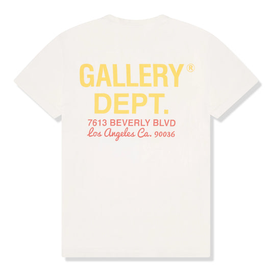 Gallery Dept. Ebay Cream T Shirt