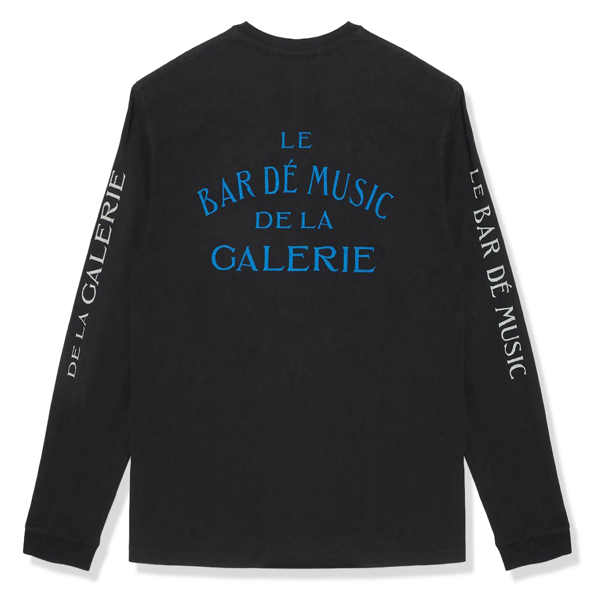 Back View of Gallery Dept. Le Bar Shop L/S Black T Shirt