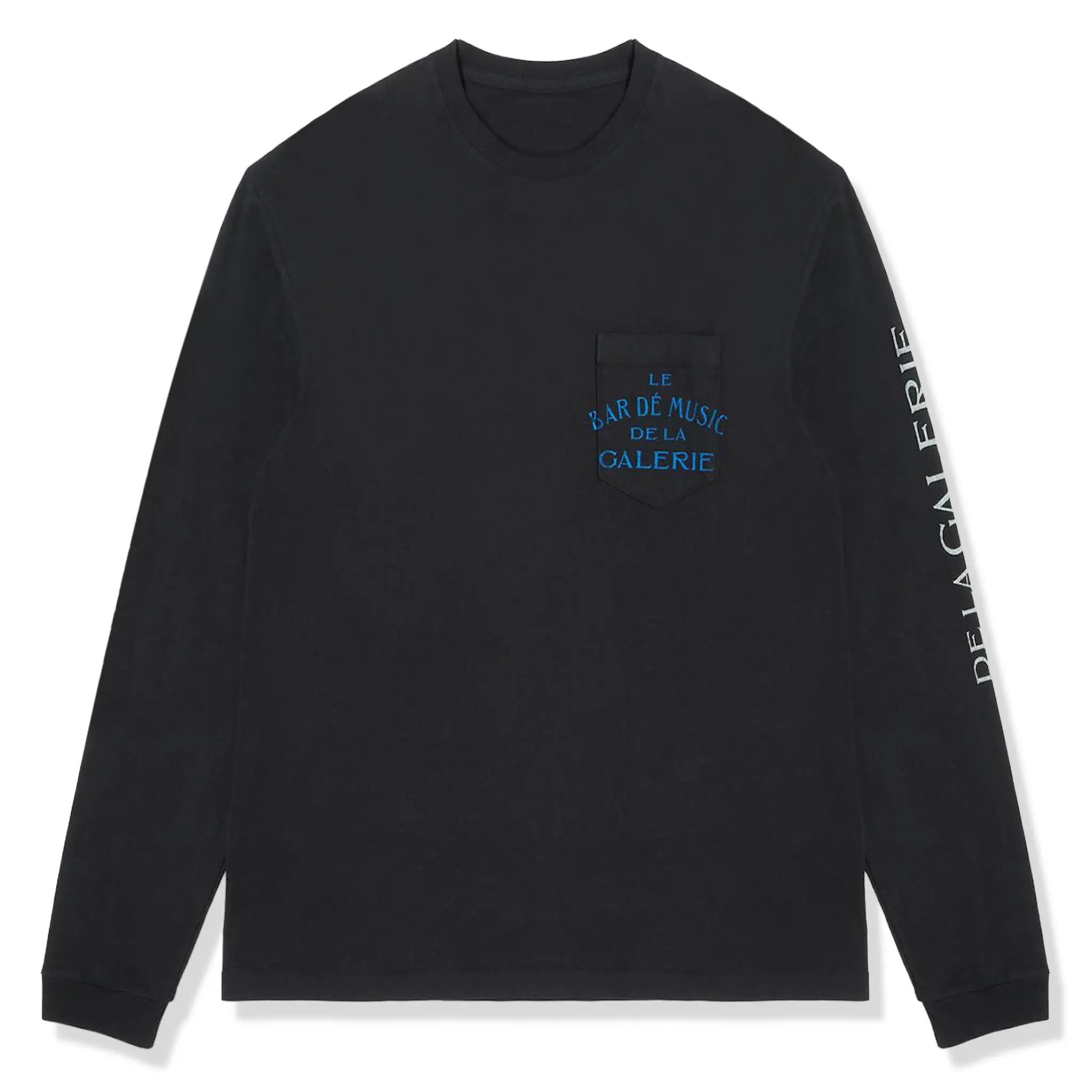 Front View of Gallery Dept. Le Bar Shop L/S Black T Shirt