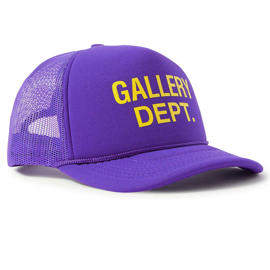 Gallery Dept. Logo Purple Trucker Cap