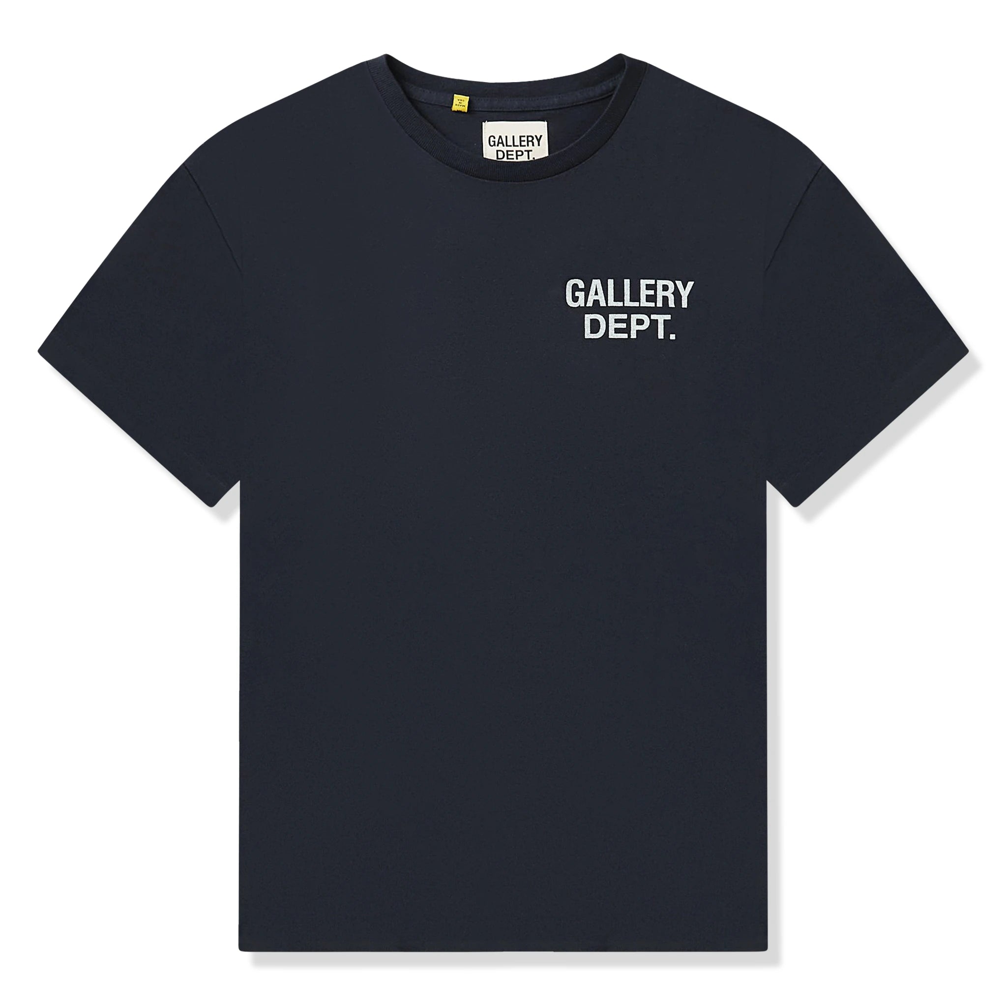 Front track of Gallery Dept. Souvenir Logo Dark Grey T Shirt VST-1000