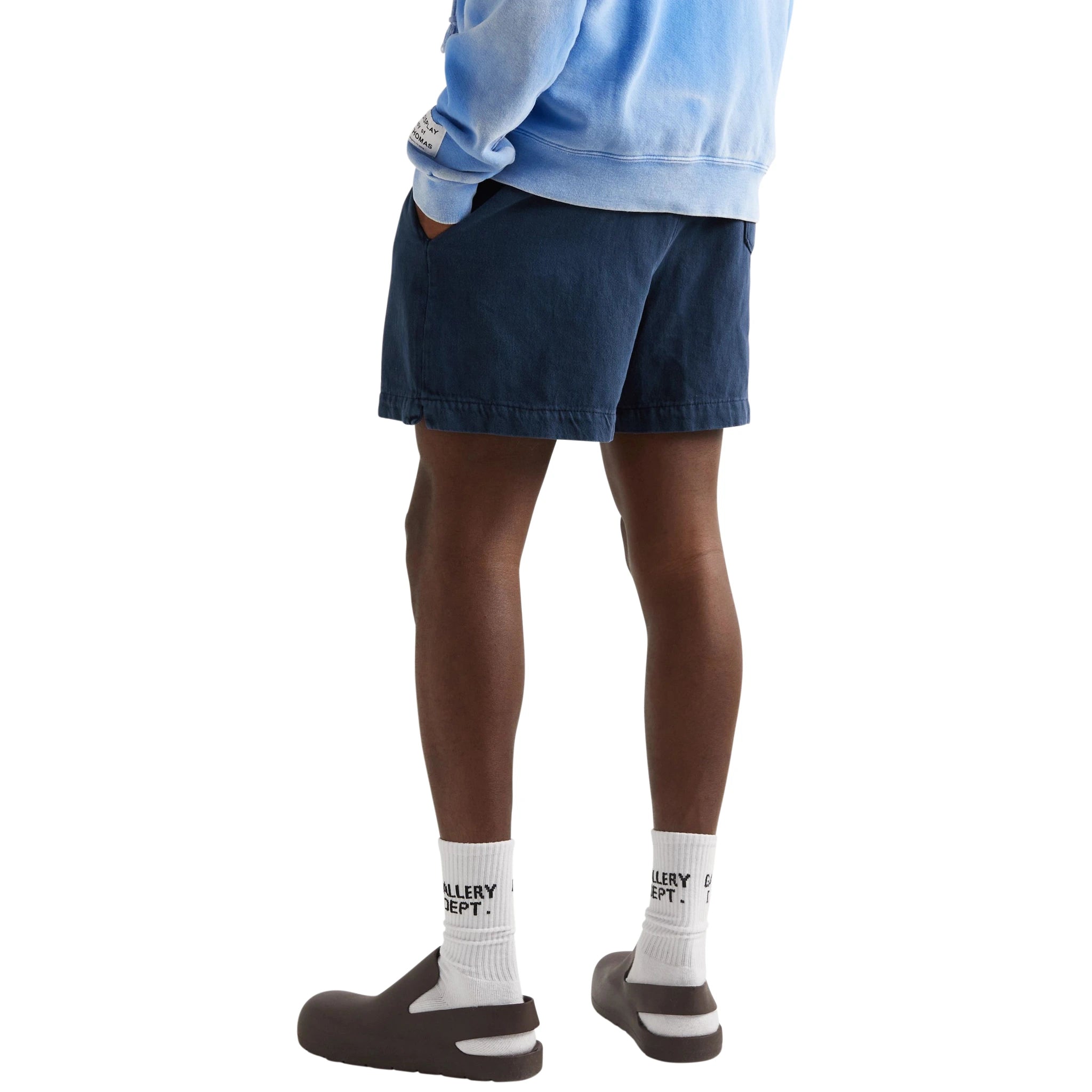 Back view of Gallery Dept. Zuma Navy Shorts ZS-5410
