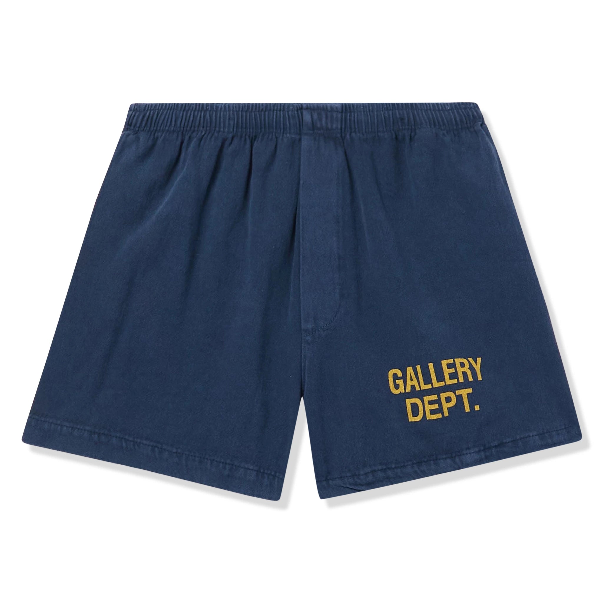 Front view of Gallery Dept. Zuma Navy Shorts sneakers ZS-5410