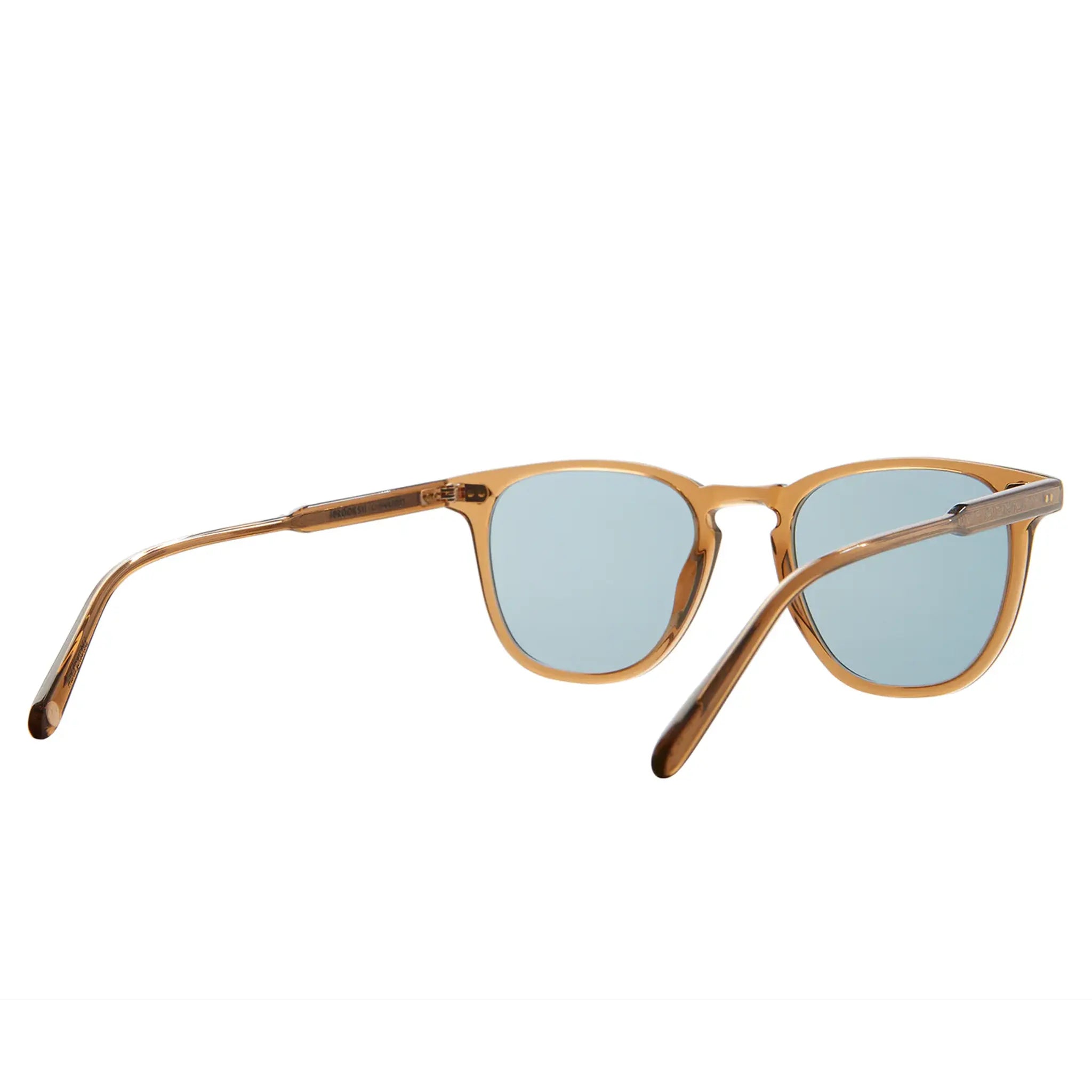 Back Side View of Garrett Leight Brooks ll Forever Classic Caramel Sunglasses