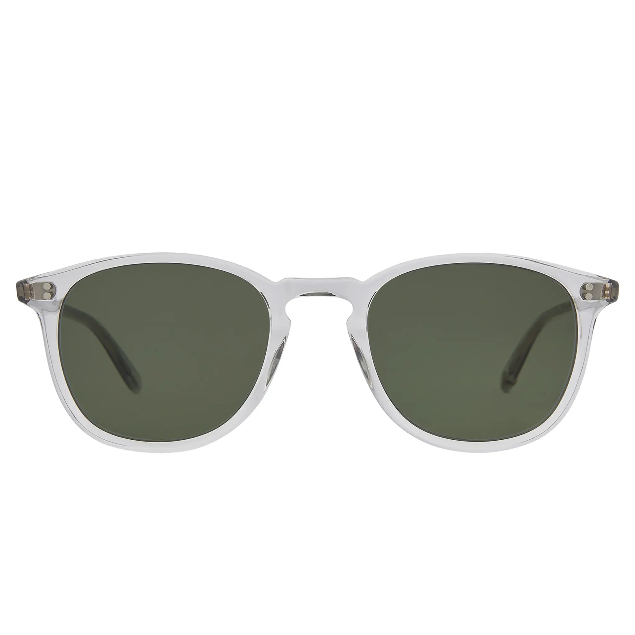 Front Garrett Leight Kinney Sun Light Grey Sunglasses