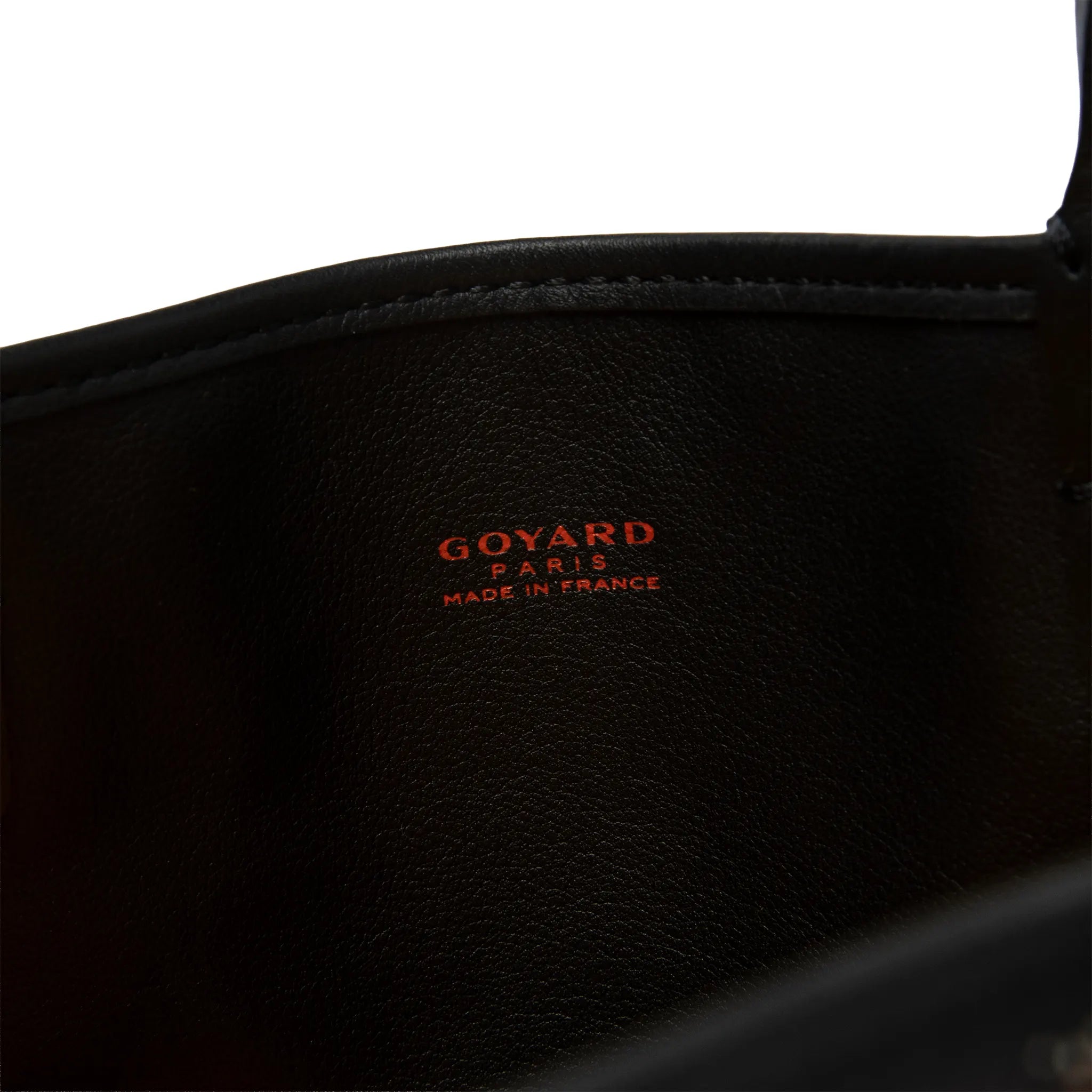 Detailed View of Goyard Anjou Mini Black Bag ANJOUSMINCG01TY01P