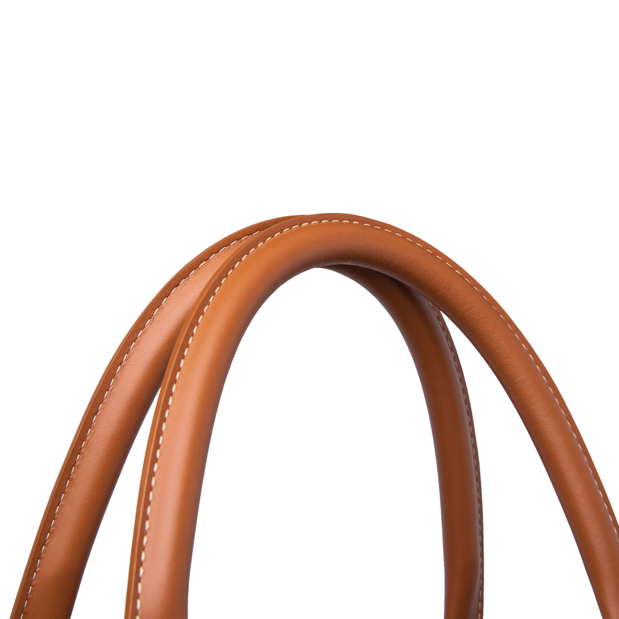 Handle view of Goyard Boston 50 Black Tan Bag With Strap