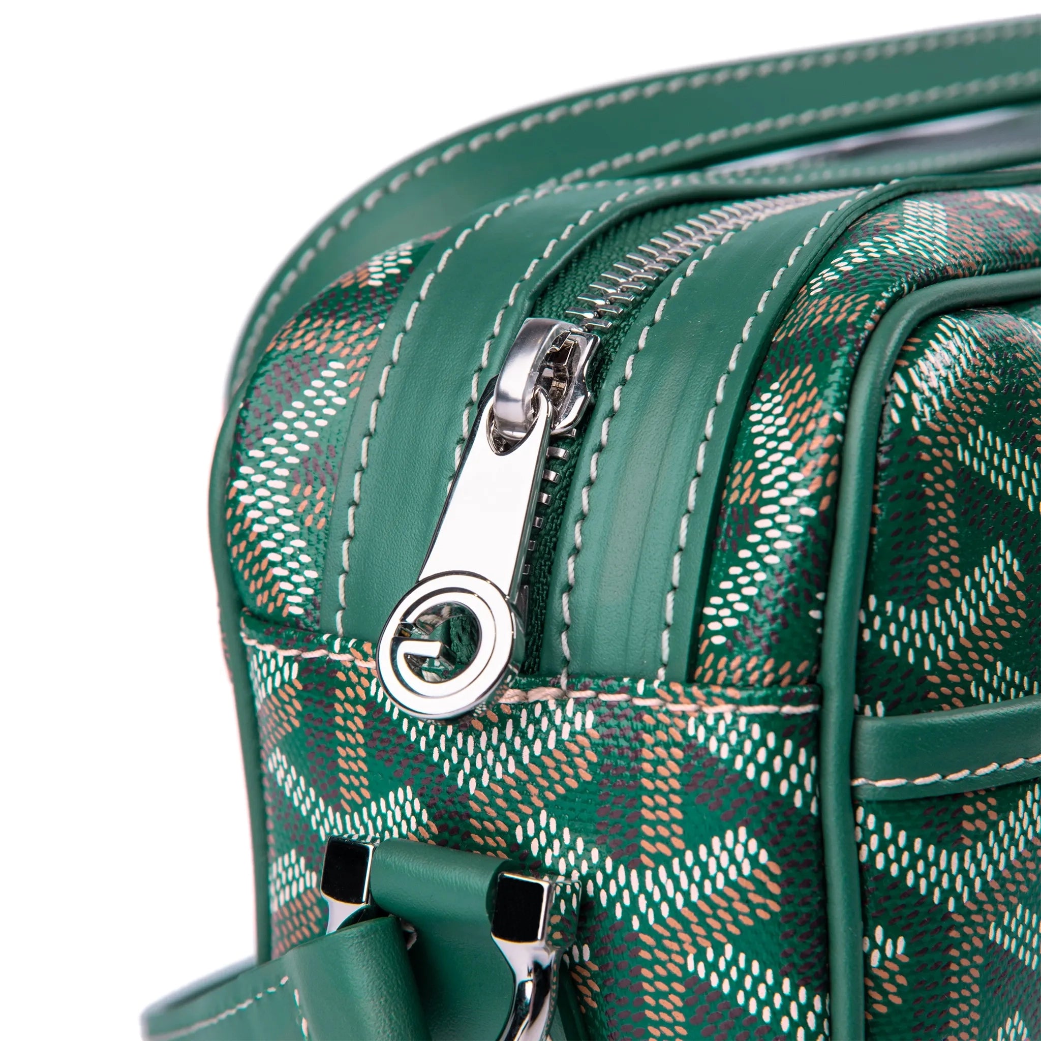 Detail view of Goyard Cap-Vert PM Green Bag SSUGYDPMLTY29CL29X