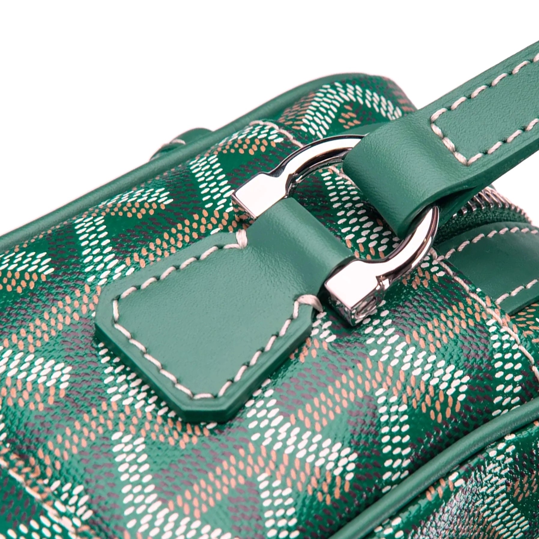 Detail view of Goyard Cap-Vert PM Green Bag SSUGYDPMLTY29CL29X