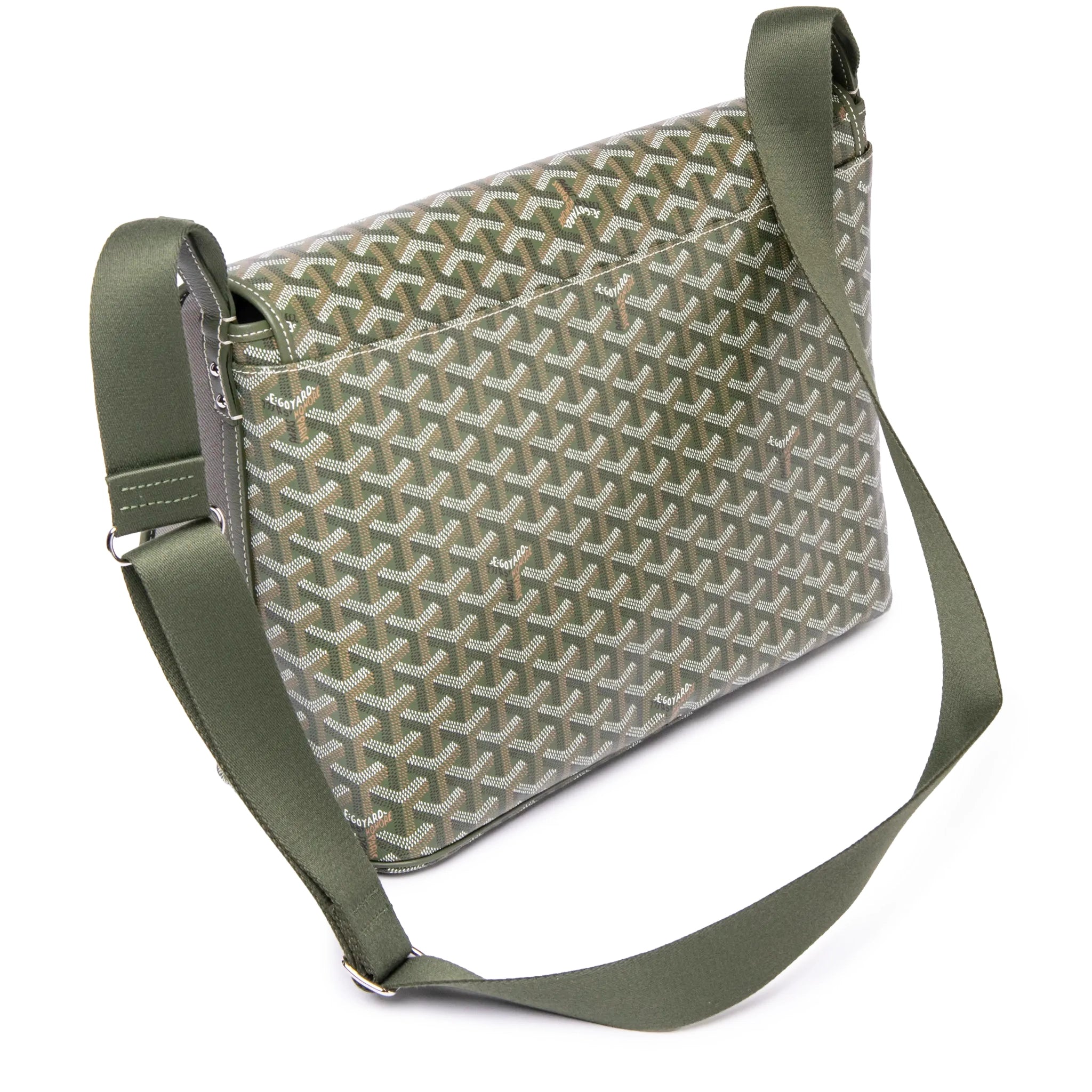 Goyard Capetien MM Khaki Messenger Bag