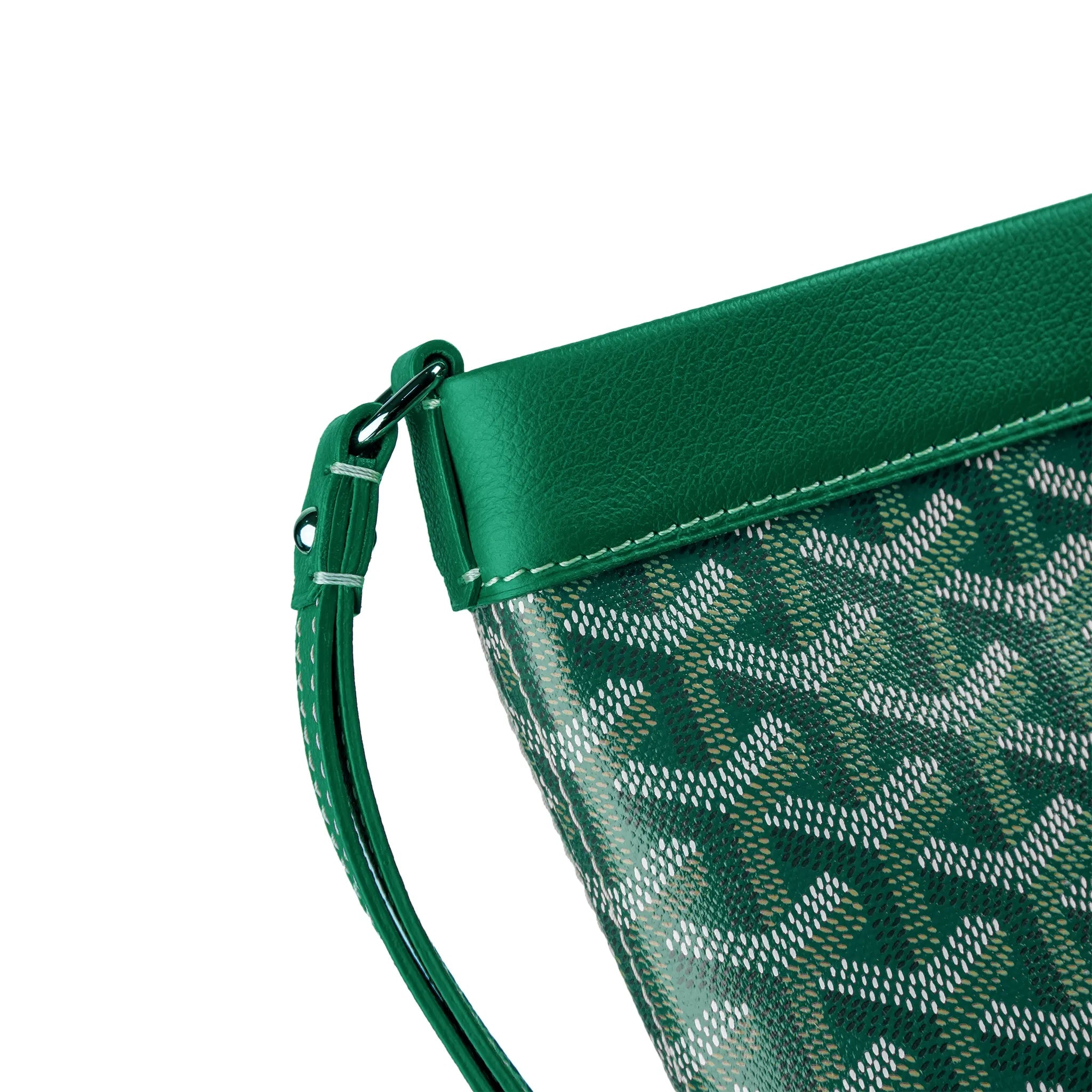 Goyard Conti Green Pouch
