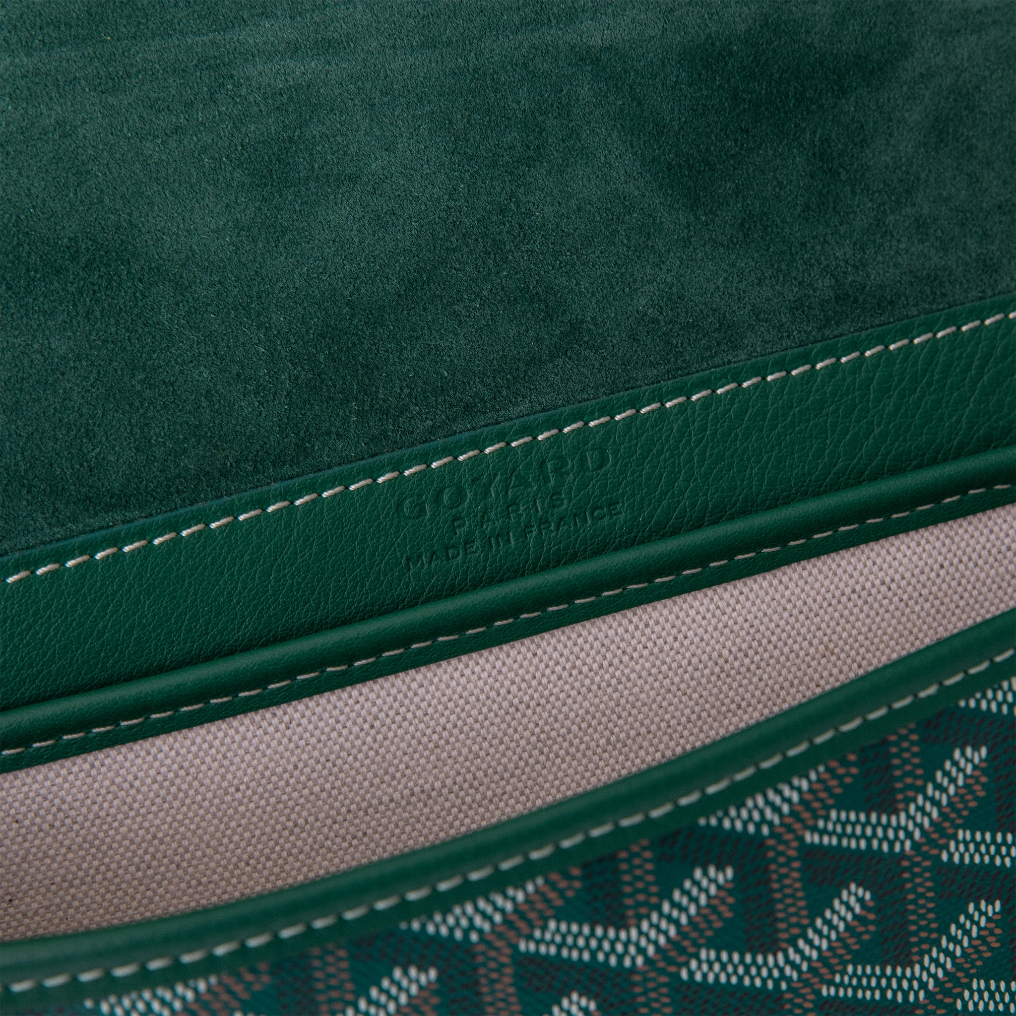 Image of Goyard Coursier Green Messenger Bag