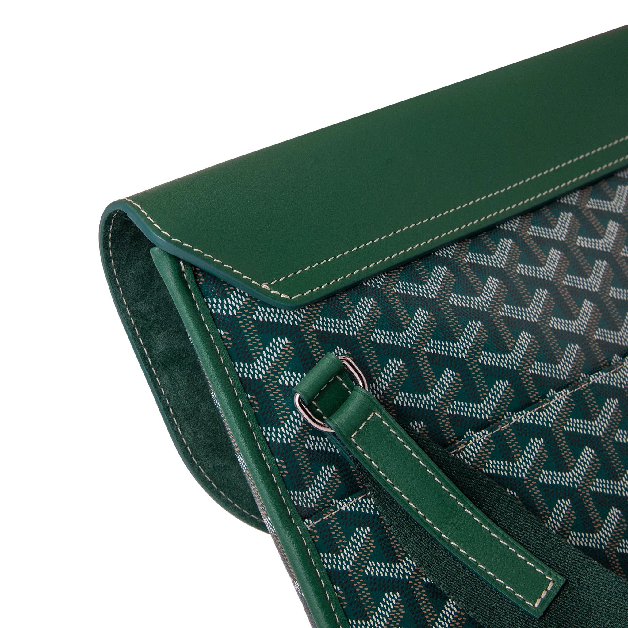 Image of Goyard Coursier Green Messenger Bag