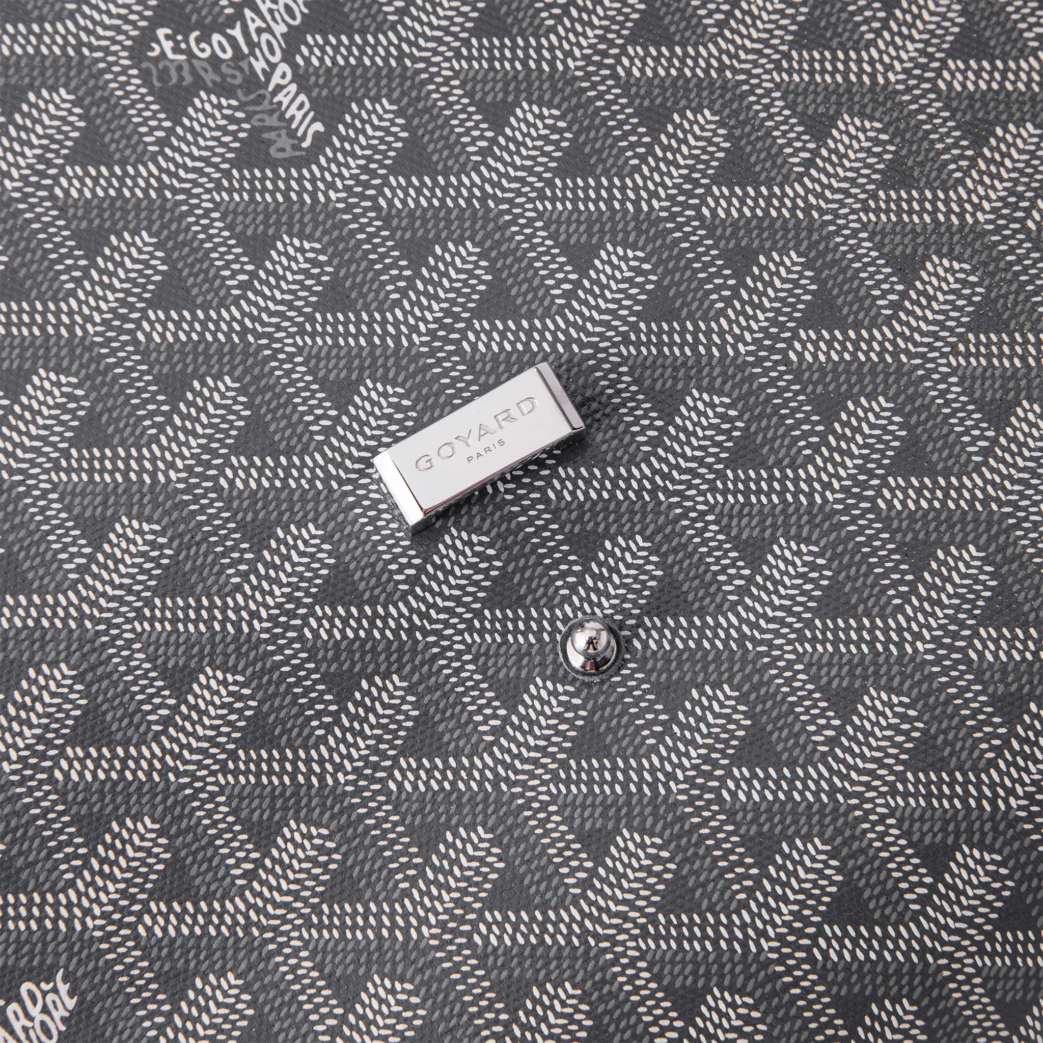 Goyard Coursier Grey Messenger Bag