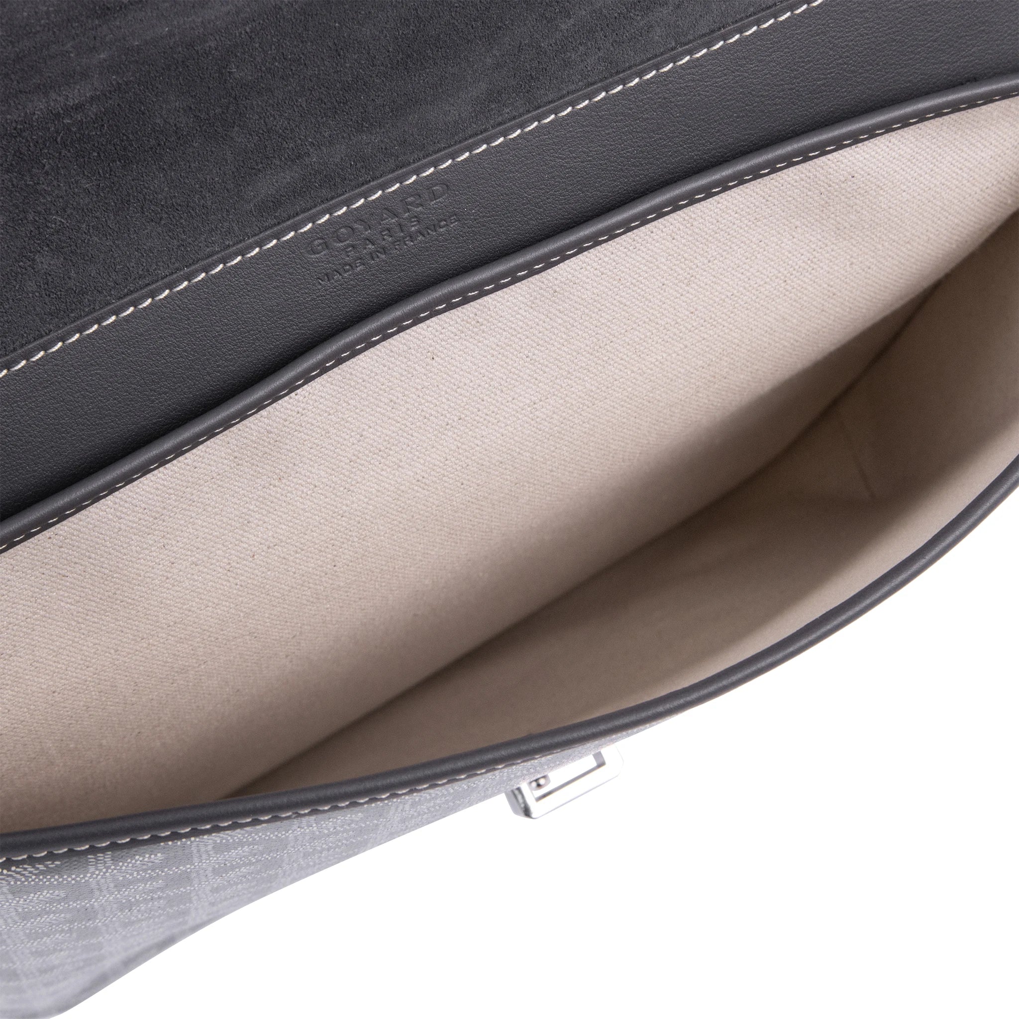 Goyard Coursier Grey Messenger Bag