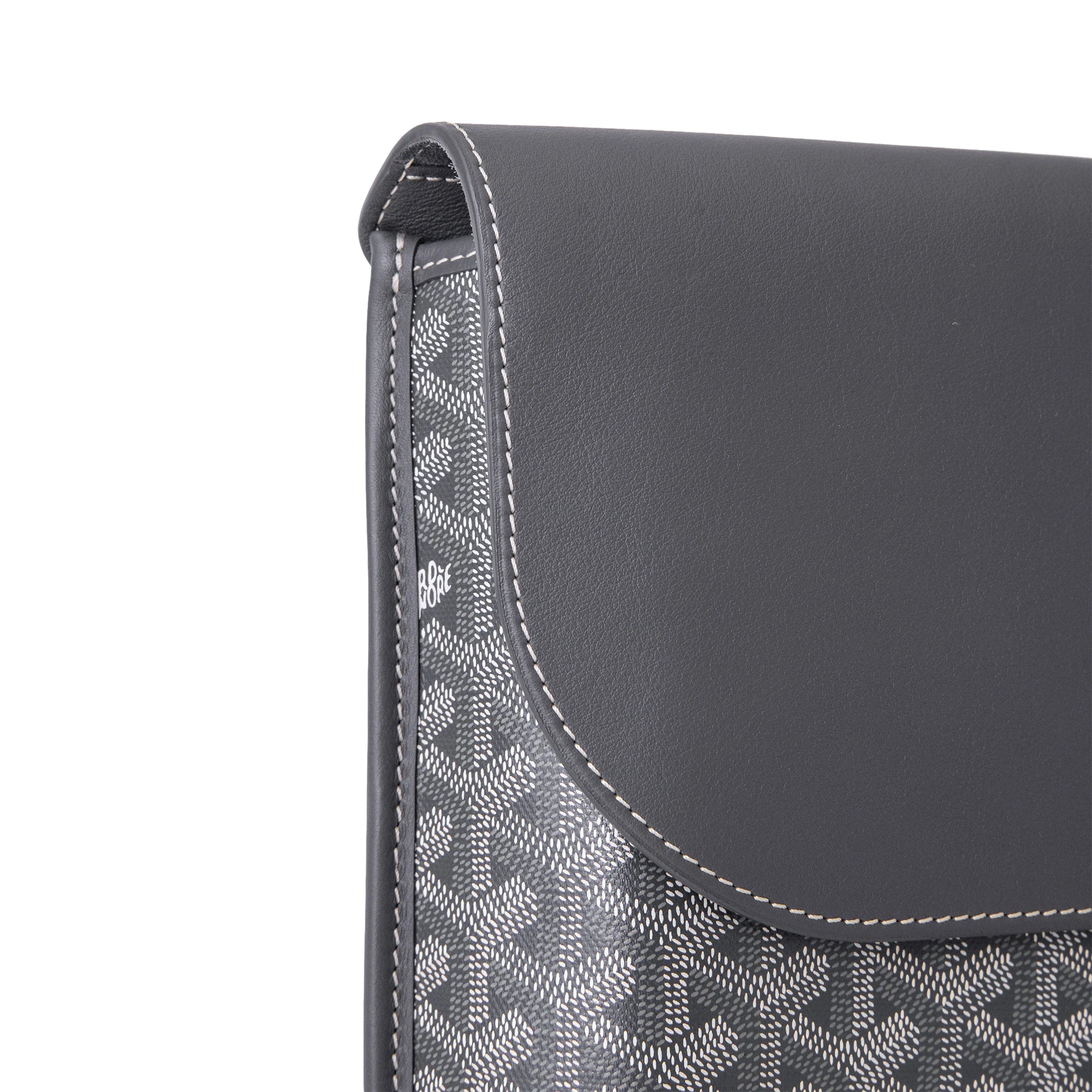 Goyard Coursier Grey Messenger Bag