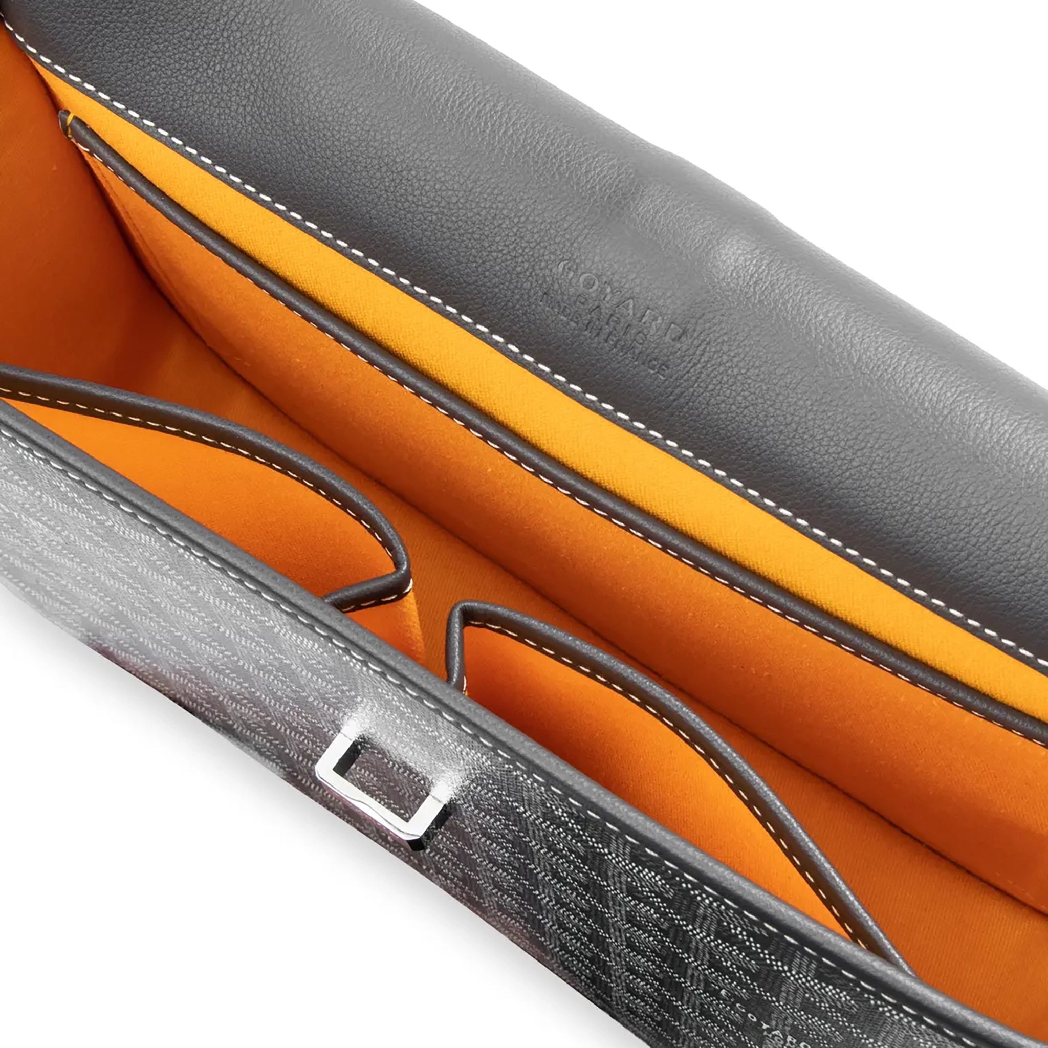 Goyard Goyardine Belvedere II Grey MM Messenger Bag