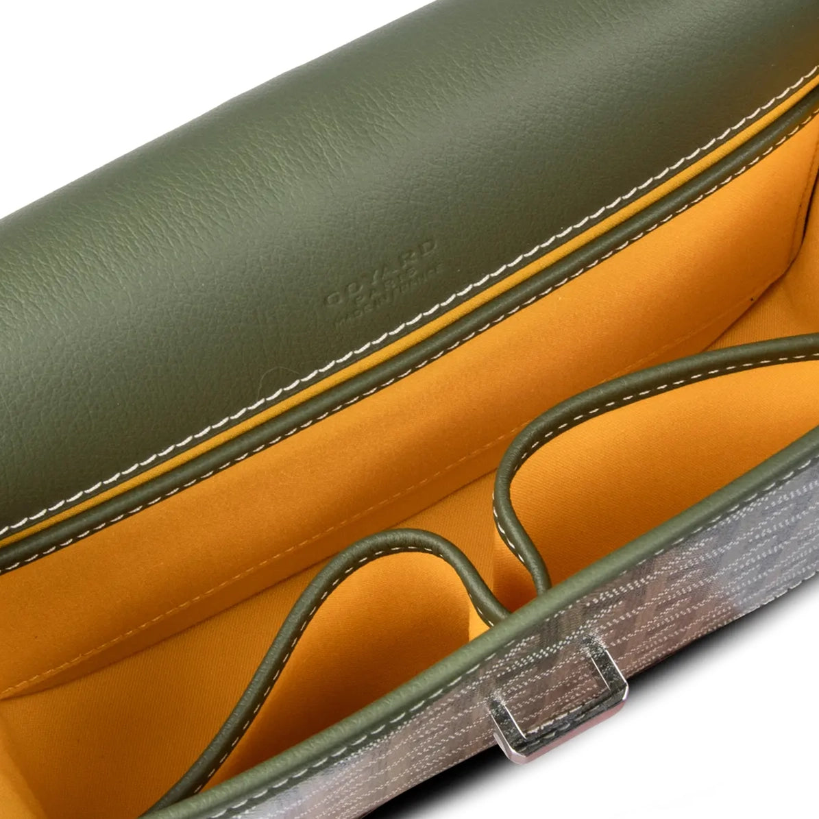 Goyard Goyardine Belvedere II Khaki PM Messenger Bag