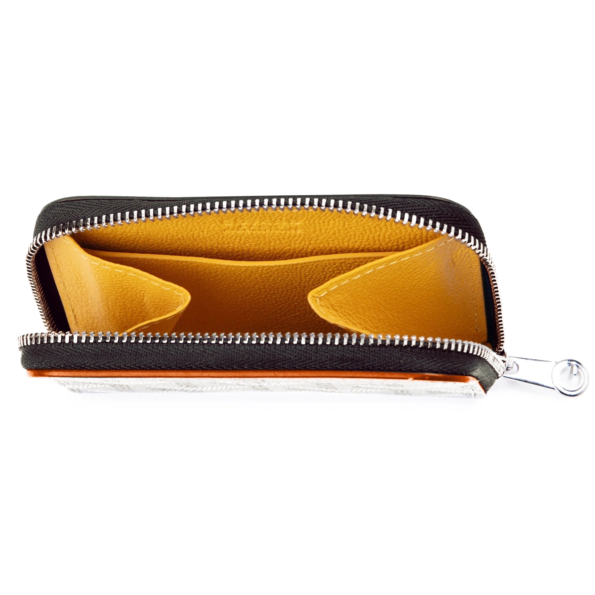 Goyard Matignon Black Tan Mini Wallet