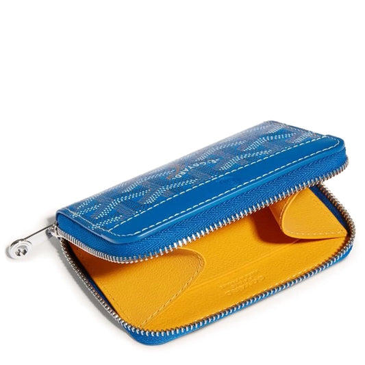 Goyard Matignon Sky Blue Mini Wallet