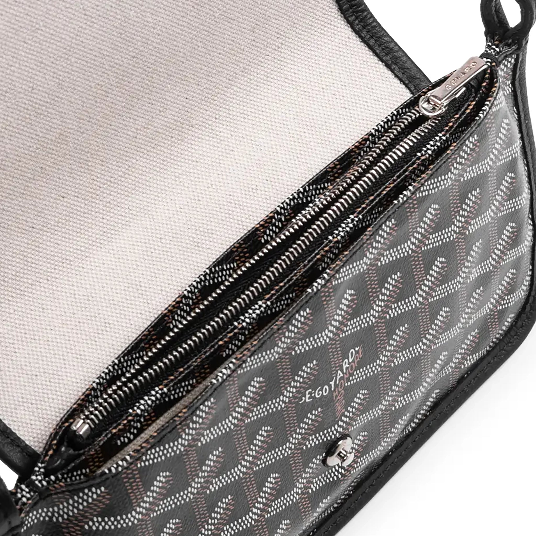 Goyard Plumet Pocket Black Wallet