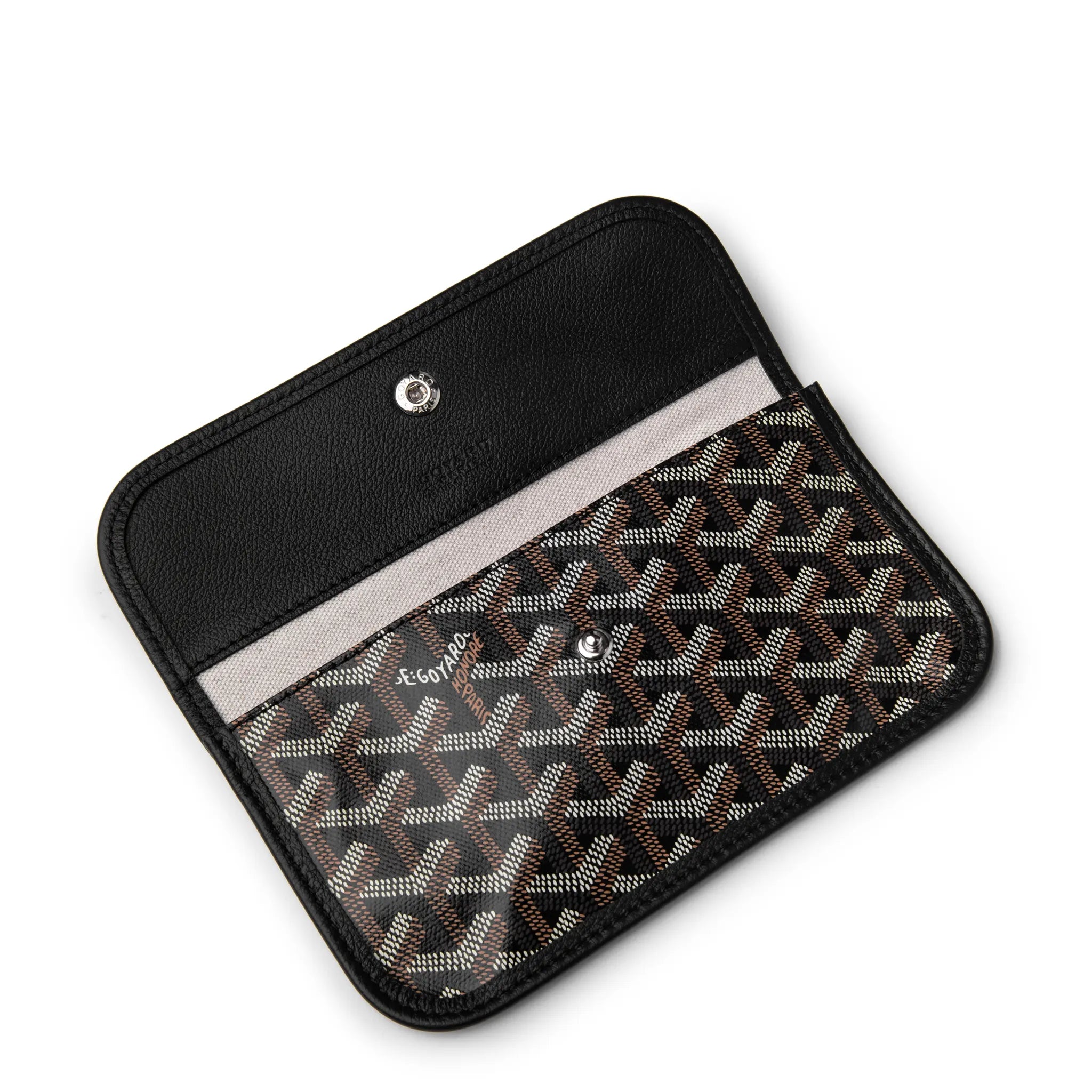 Pocuh view of Goyard Saint Louis PM Tote Bag Black