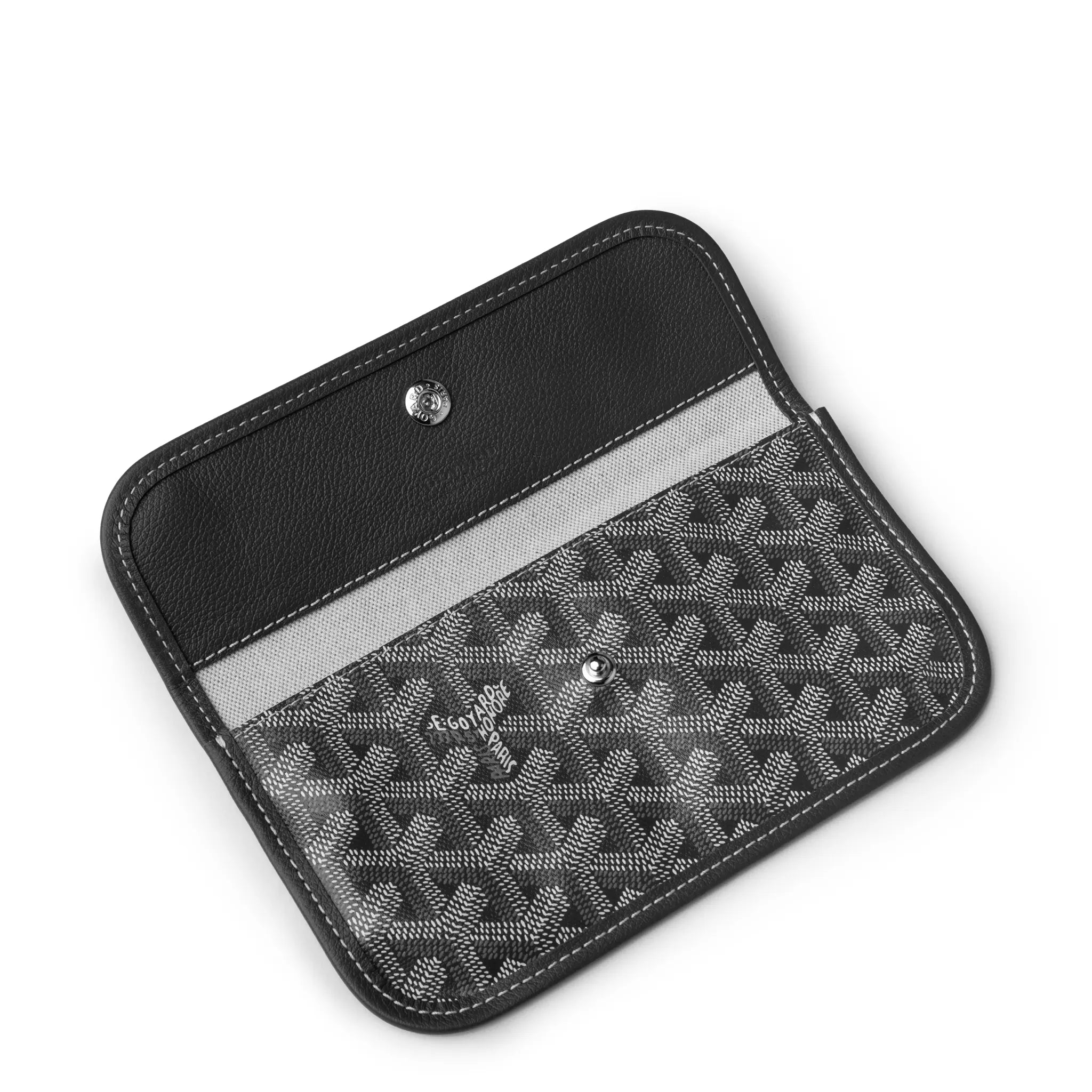 Pouch view of Goyard Saint Louis PM Tote Bag Grey