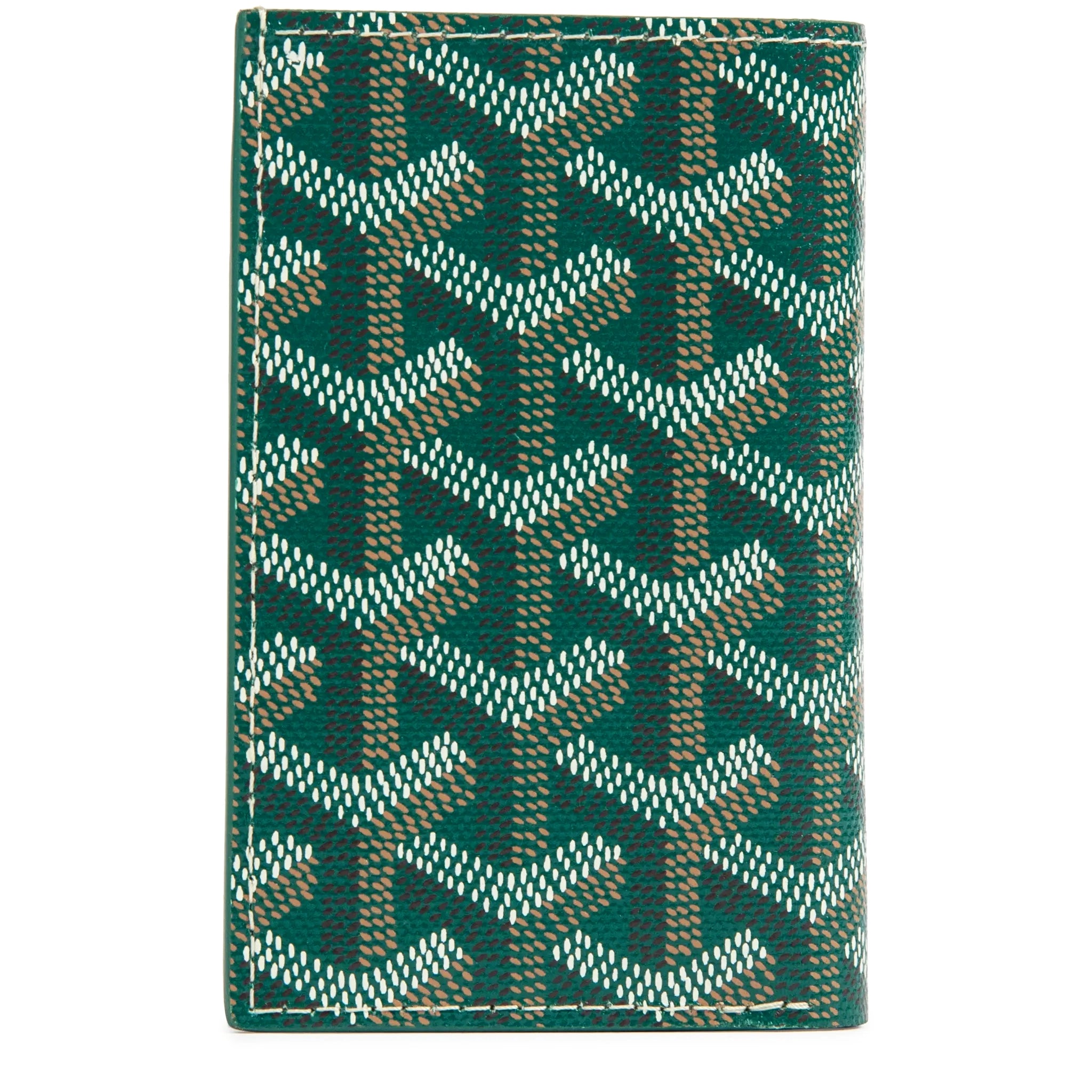 Back view of Goyard Saint-Pierre Card Wallet Green STPIE2PMLTY09CL09P