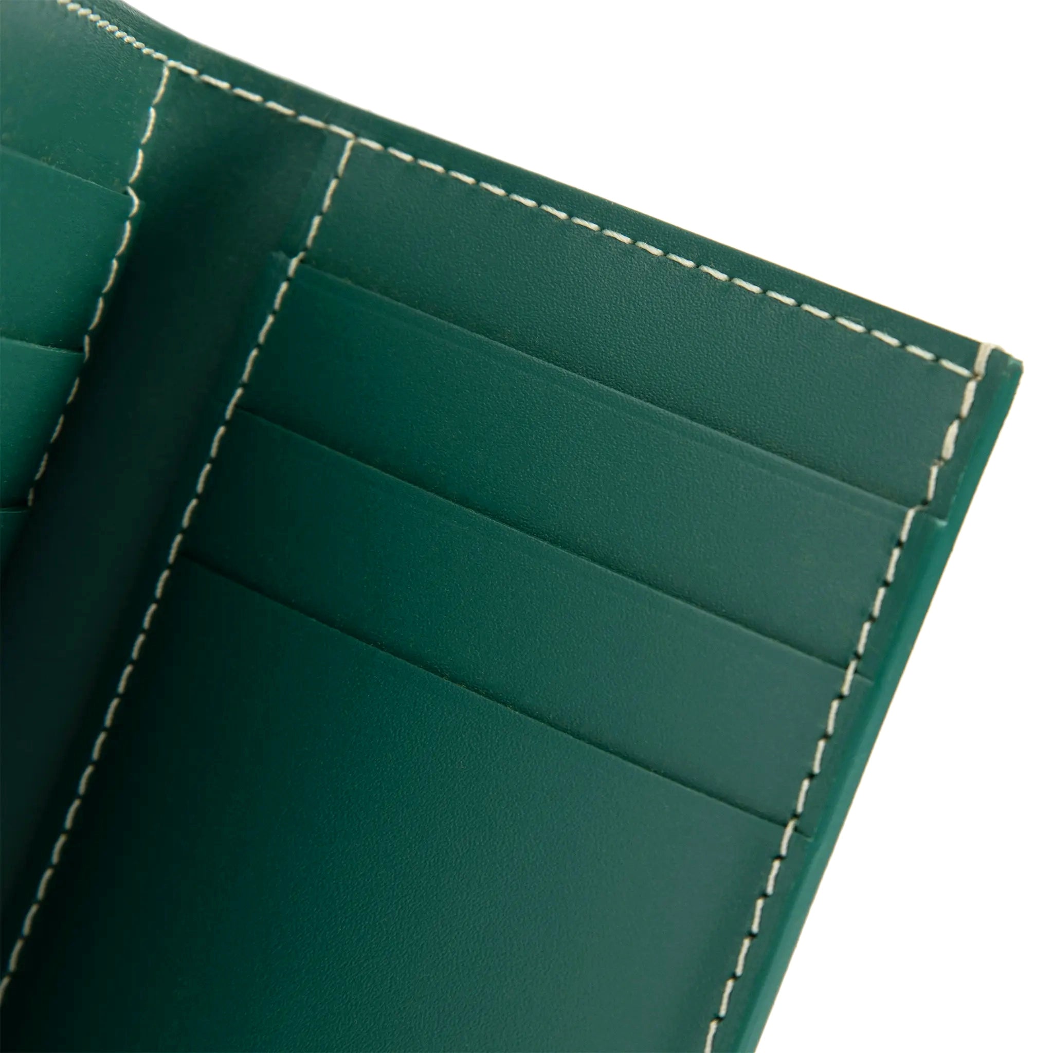 Detail view of Goyard Saint-Pierre Card Wallet Green STPIE2PMLTY09CL09P