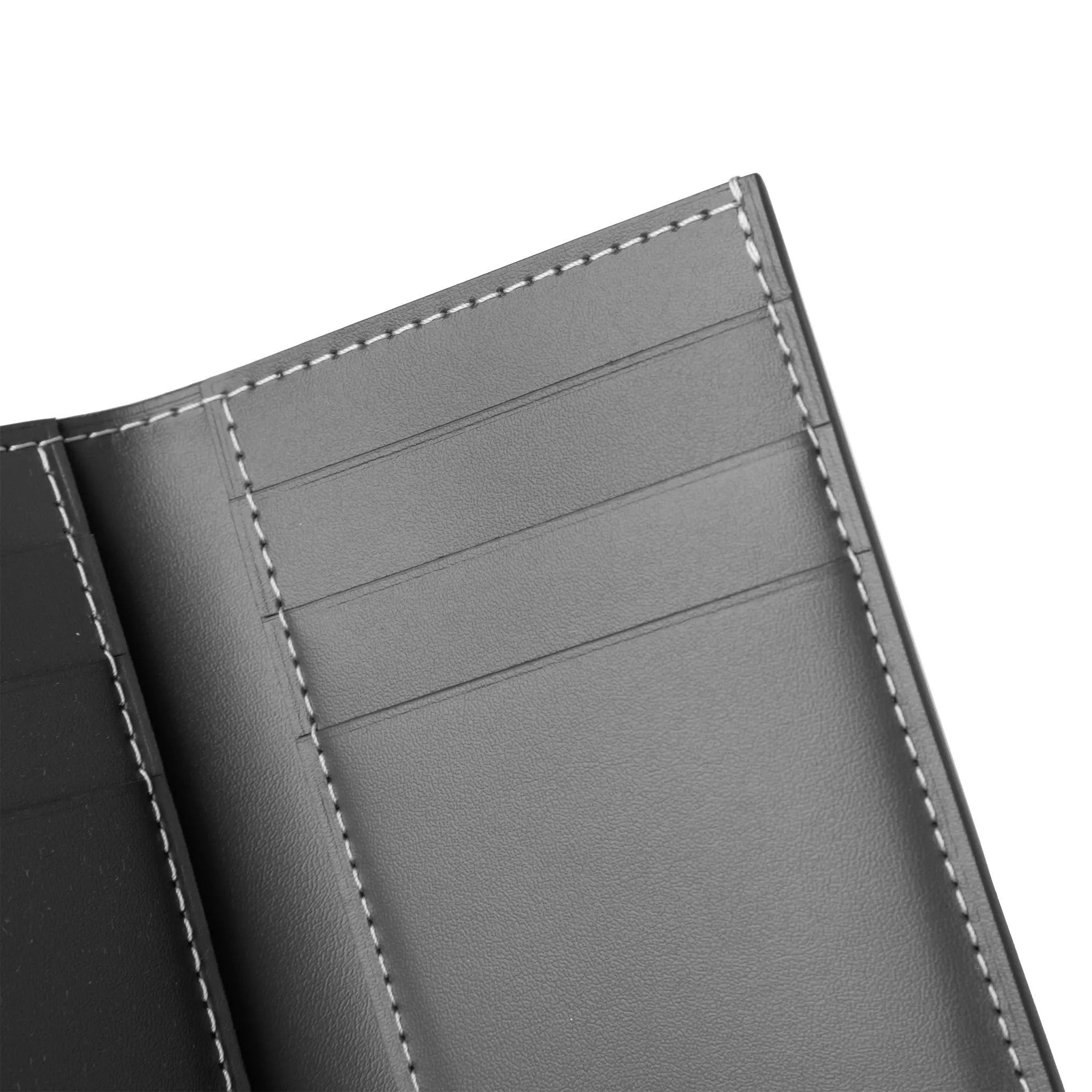 Inside view of Goyard Saint-Pierre Card Wallet Grey