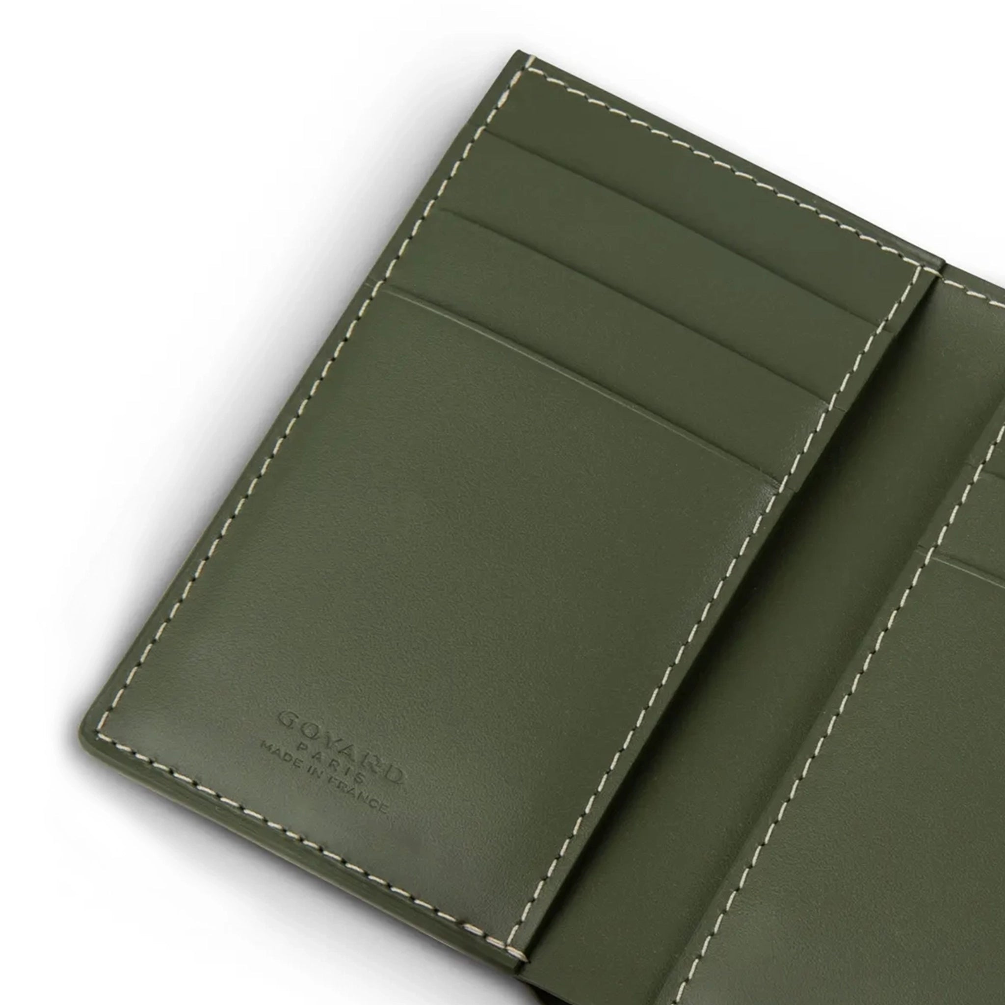 Goyard Saint-Pierre Card Wallet Khaki