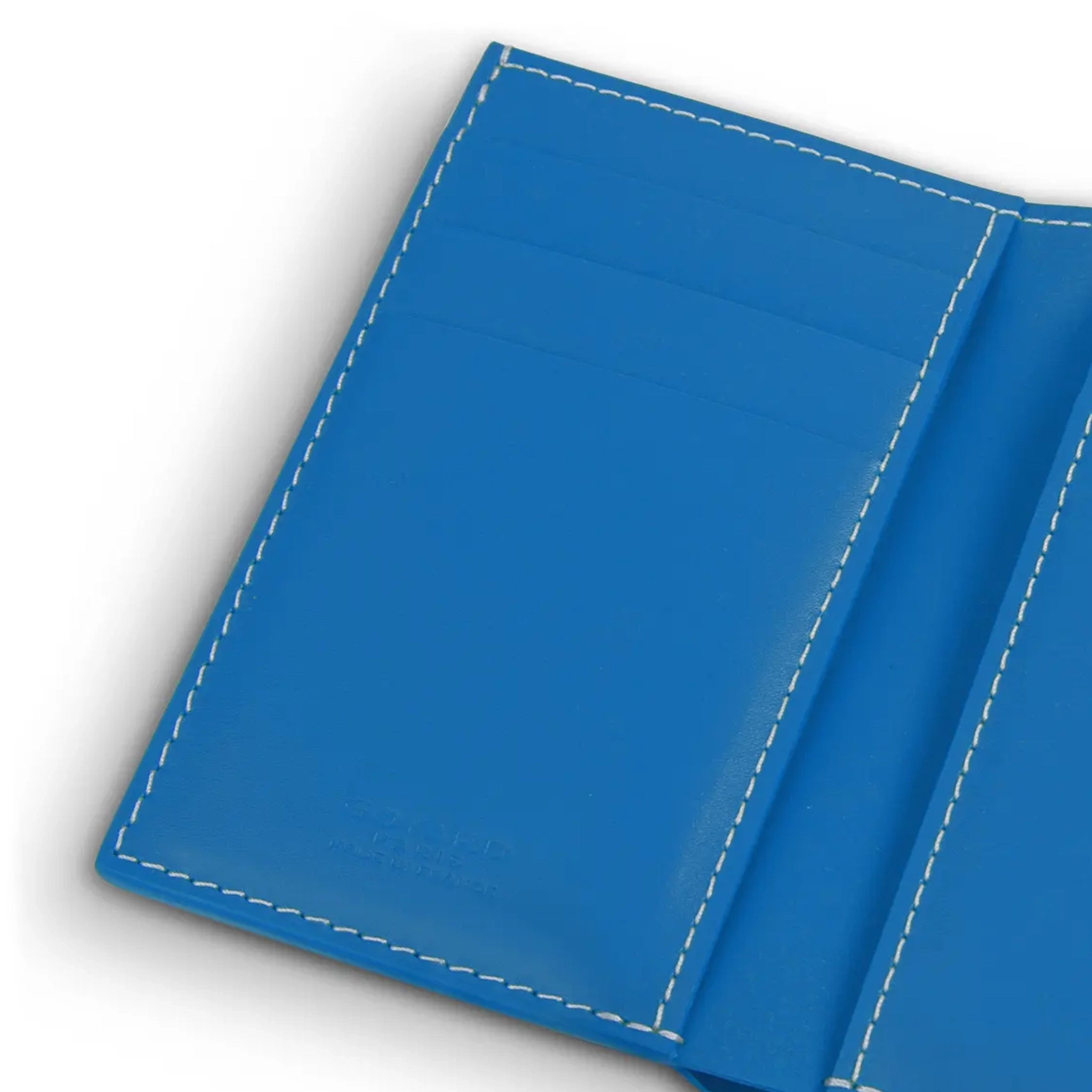 Inside view of Goyard Saint-Pierre Card Wallet Sky Blue