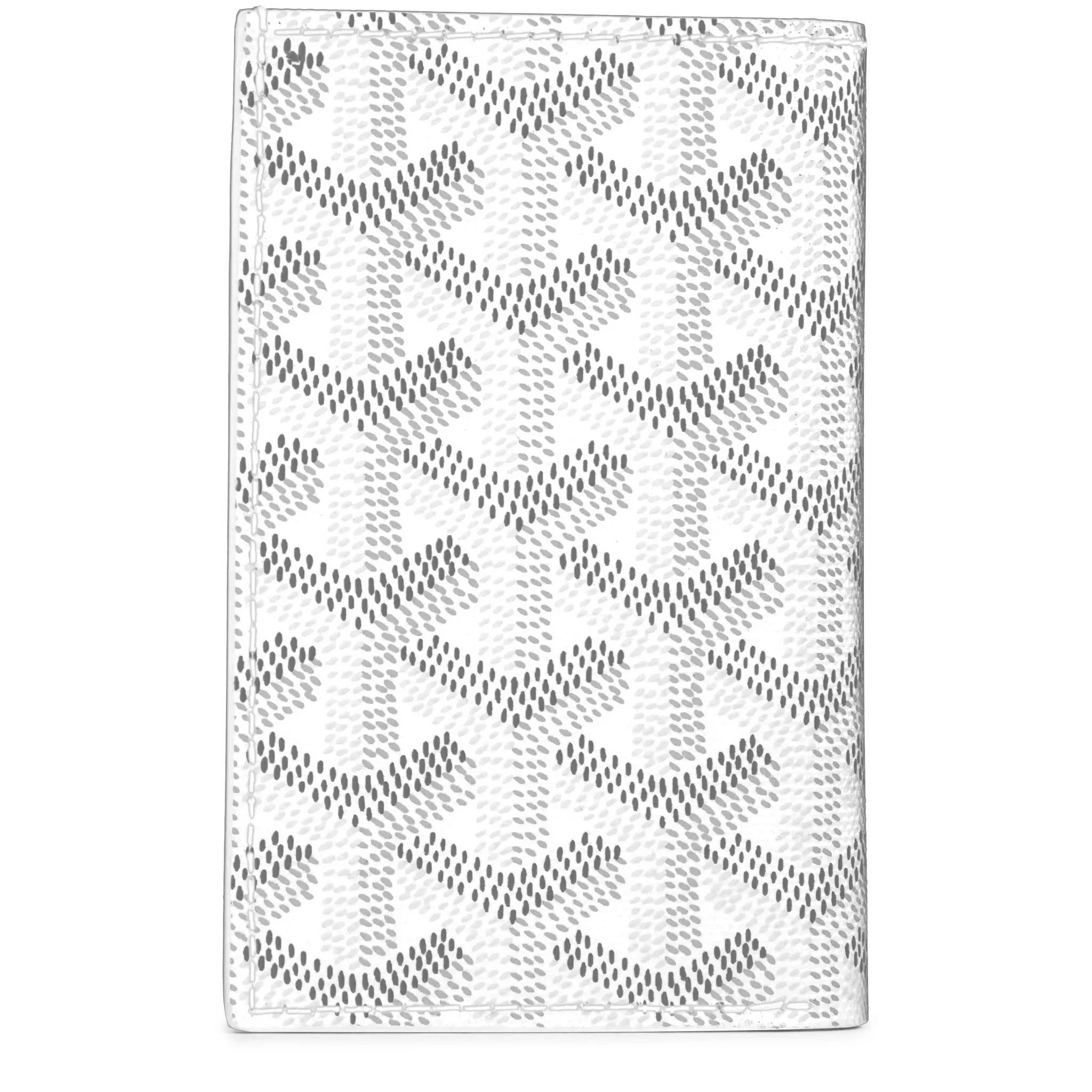 Back view of Goyard Saint-Pierre Card Wallet White STPIE2PMLTY50CL50P