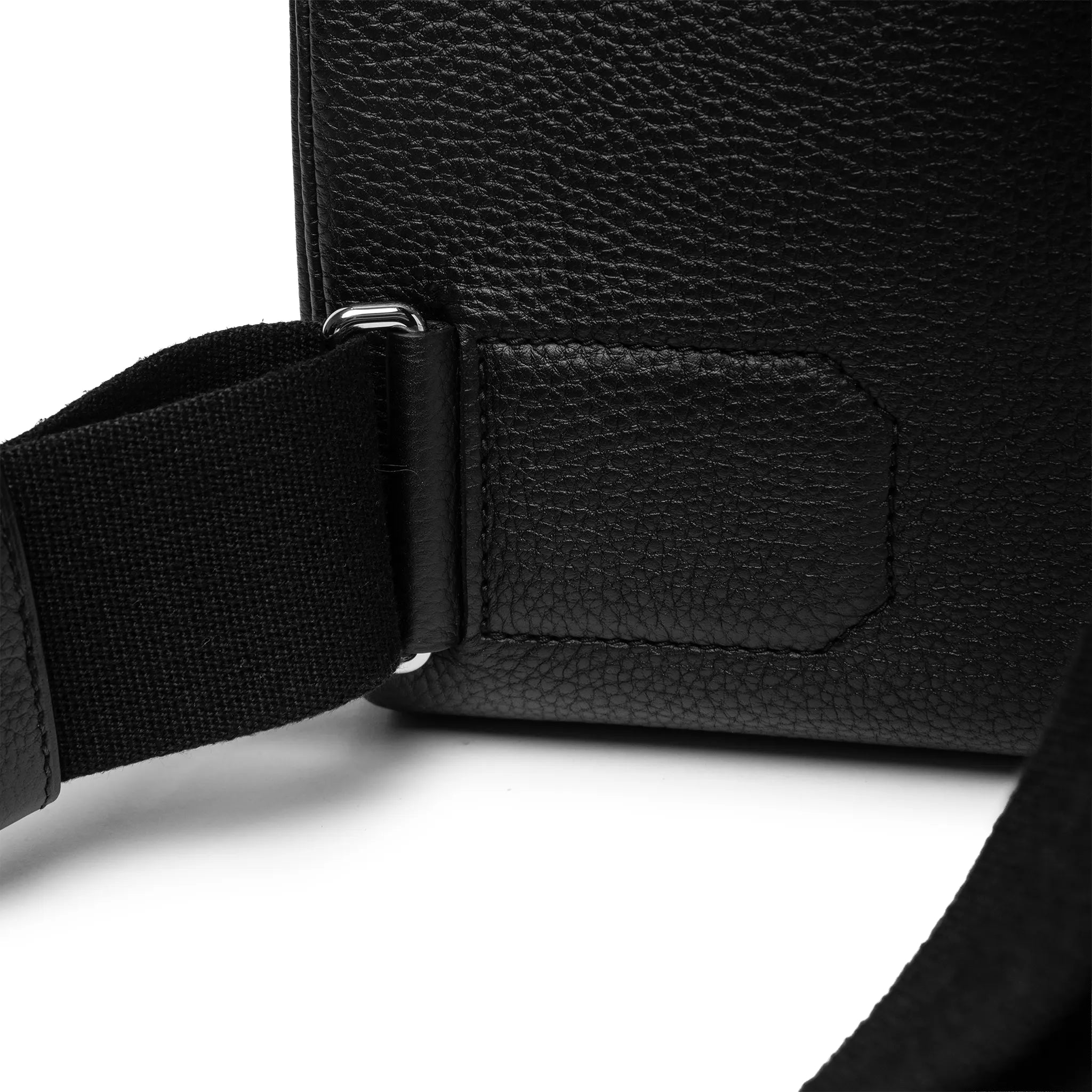 Detailed View of Hermes Hac a Dos PM Togo Calfskin Black Palladium Hardware Backpack