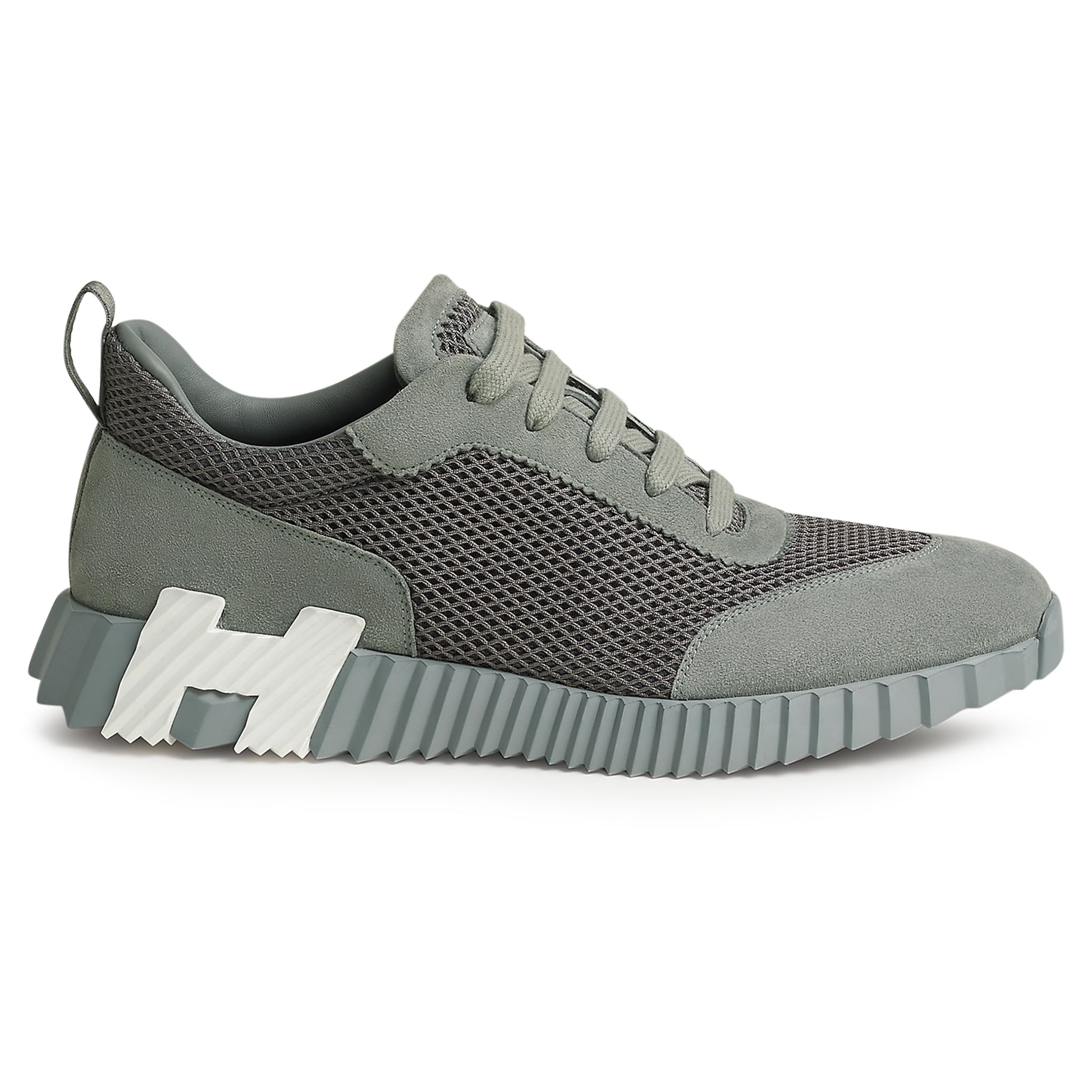 Image of Hermes Paris Bouncing Grey Sneaker