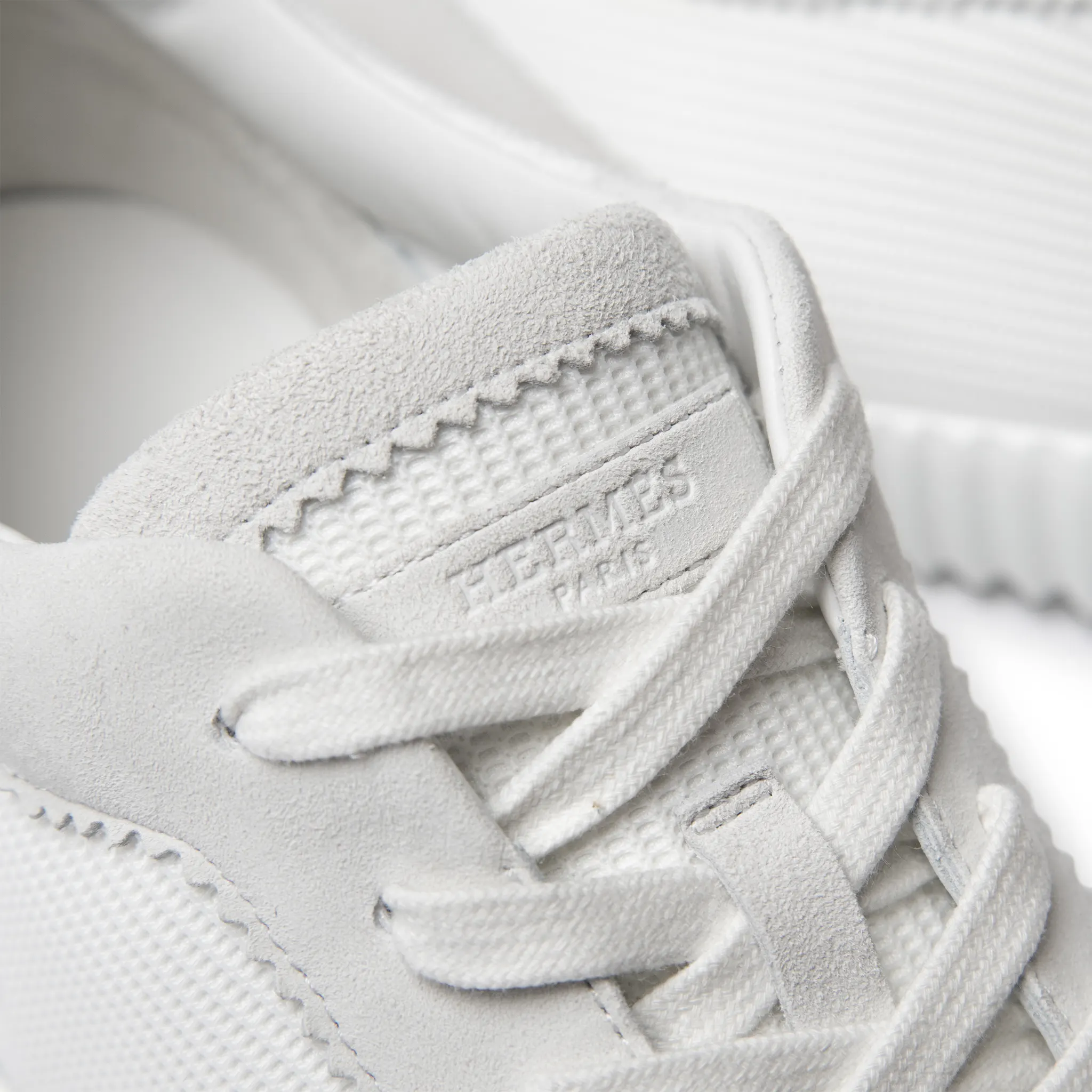 Image of Hermès Paris Bouncing Sneaker Triple White Laces