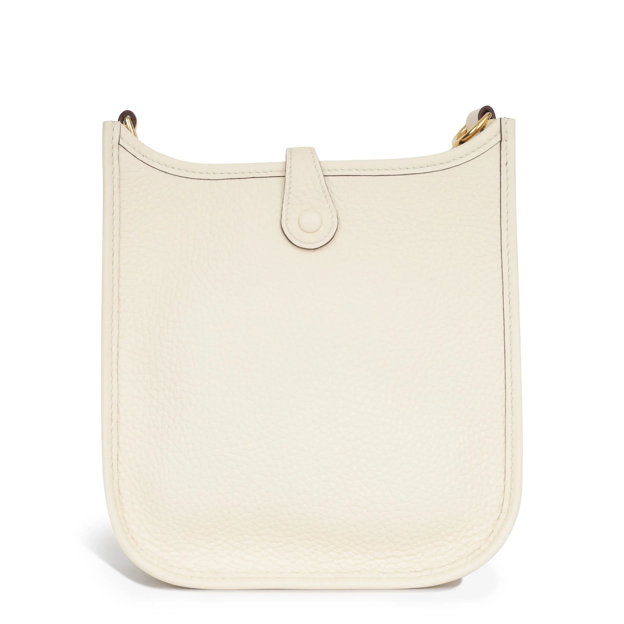 Back view of Hermes Paris Evelyne 16 Amazone Taurillon Clemence Leather Nata h069426ccde