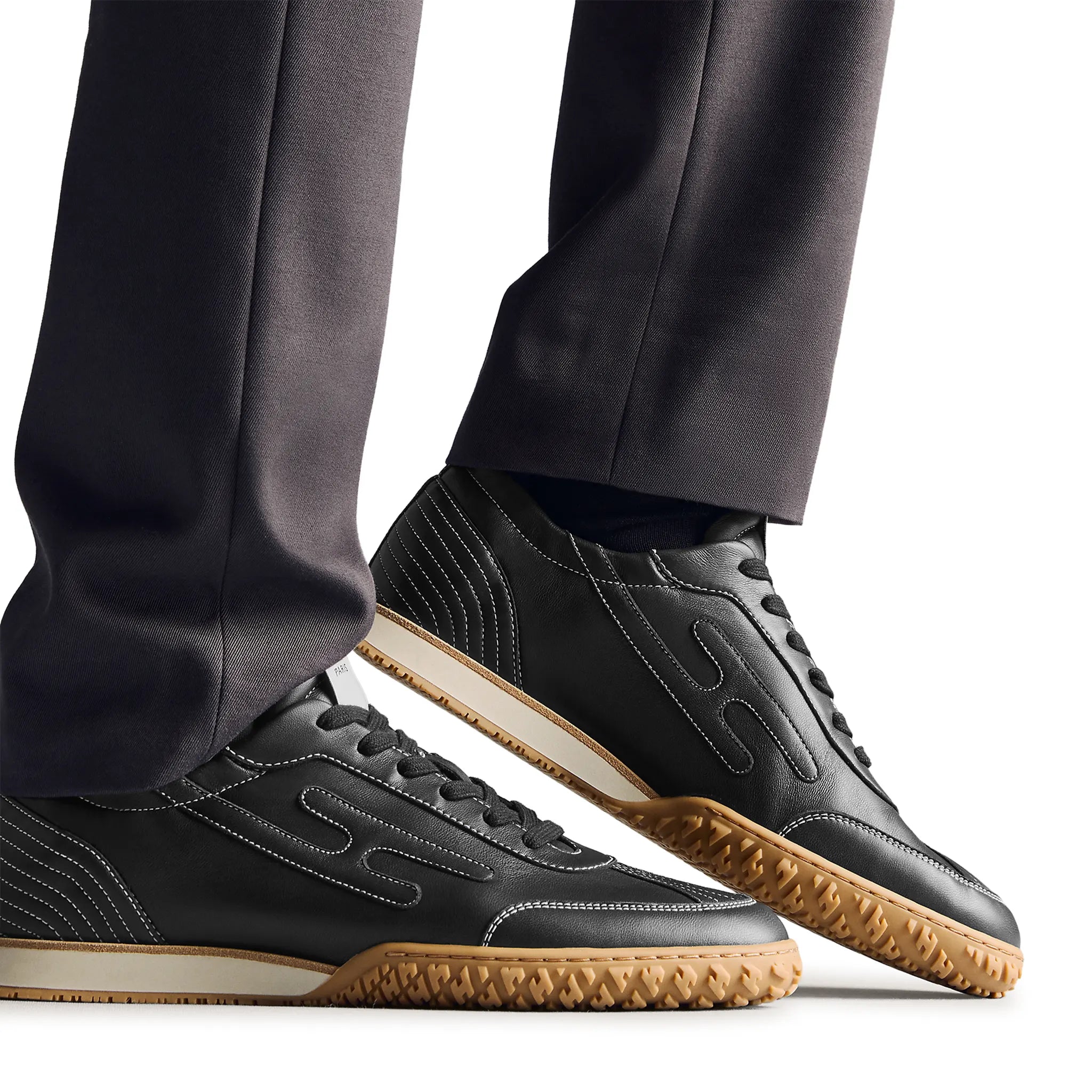 Model View of Hermes Paris Noi Jet Sneaker H261886ZH01
