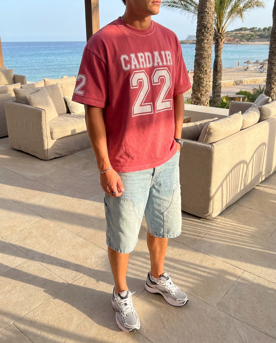Cardair Varsity Red T-Shirts