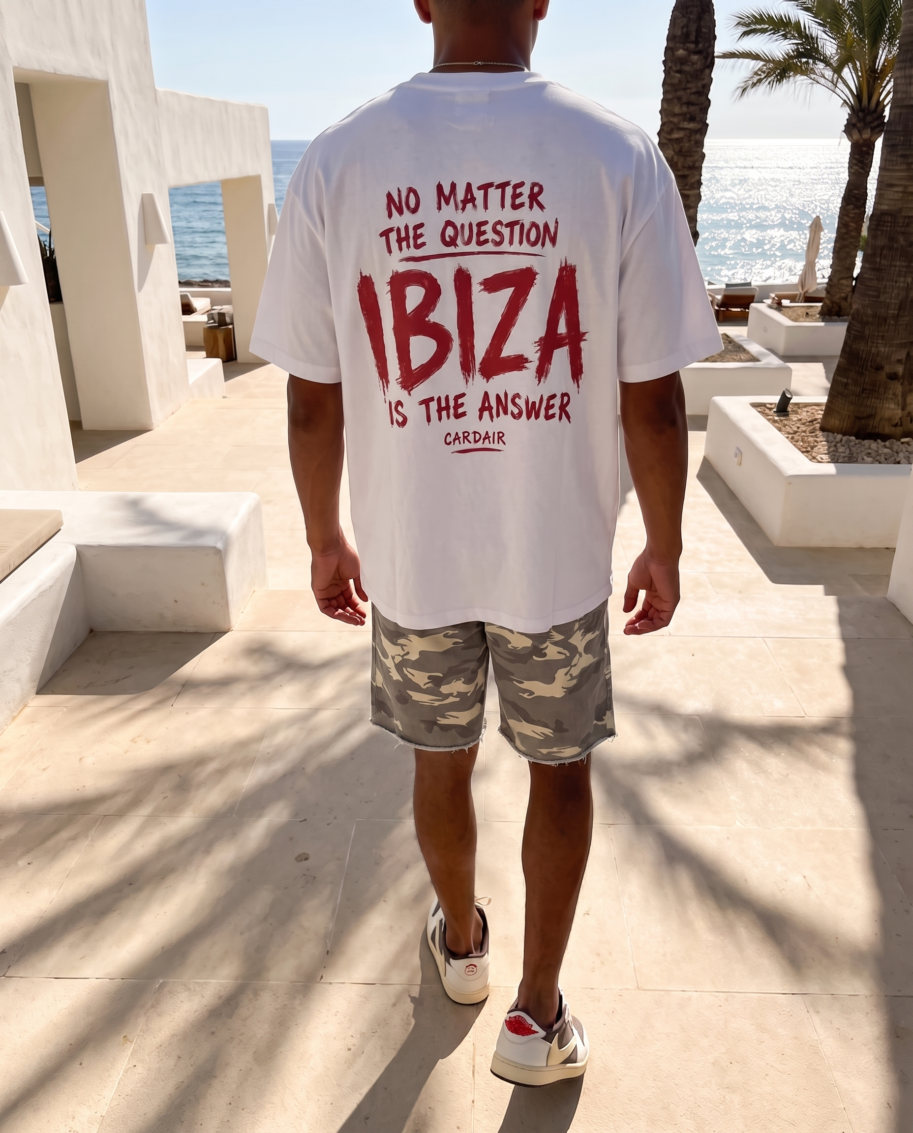 Cardair Ibiza White T-Shirt