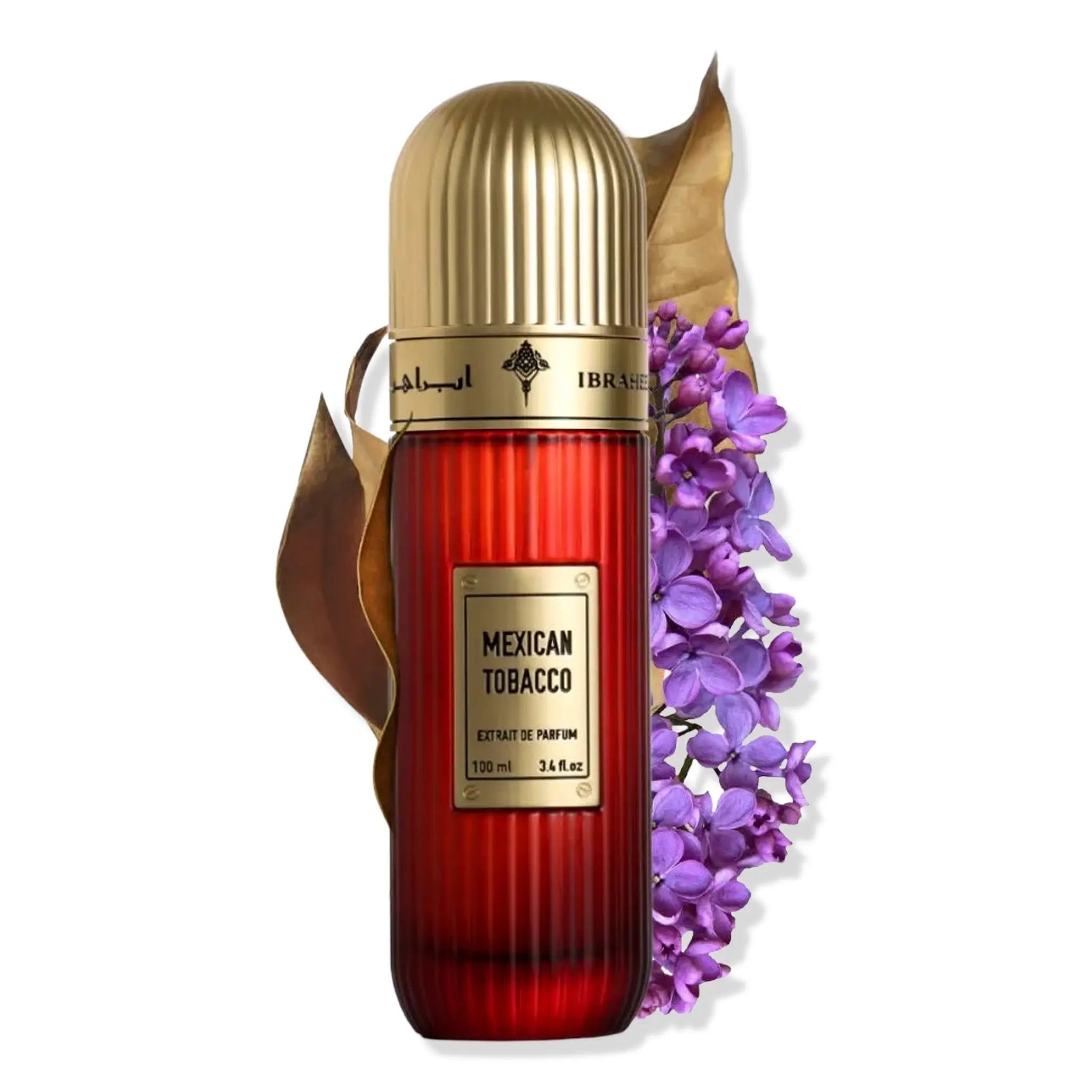 Front View of IBRAQ Mexican Tobacco Extrait De Parfum SAMPLE
