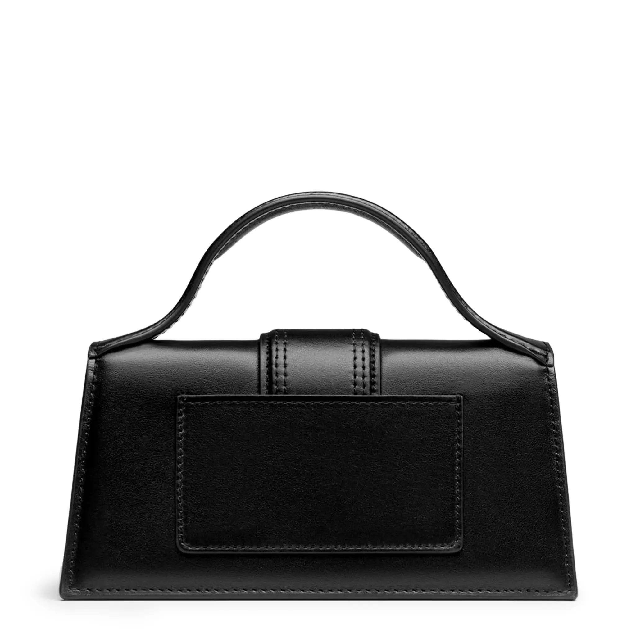 Back view of Jacquemus Le Bambino Small Black Crossbody Bag 213BA006-3000-990