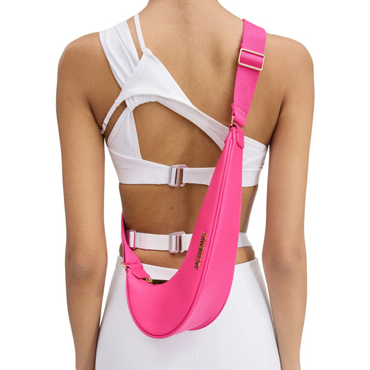 Jacquemus x Nike texas Le Sac Swoosh Small Dark Pink Bag