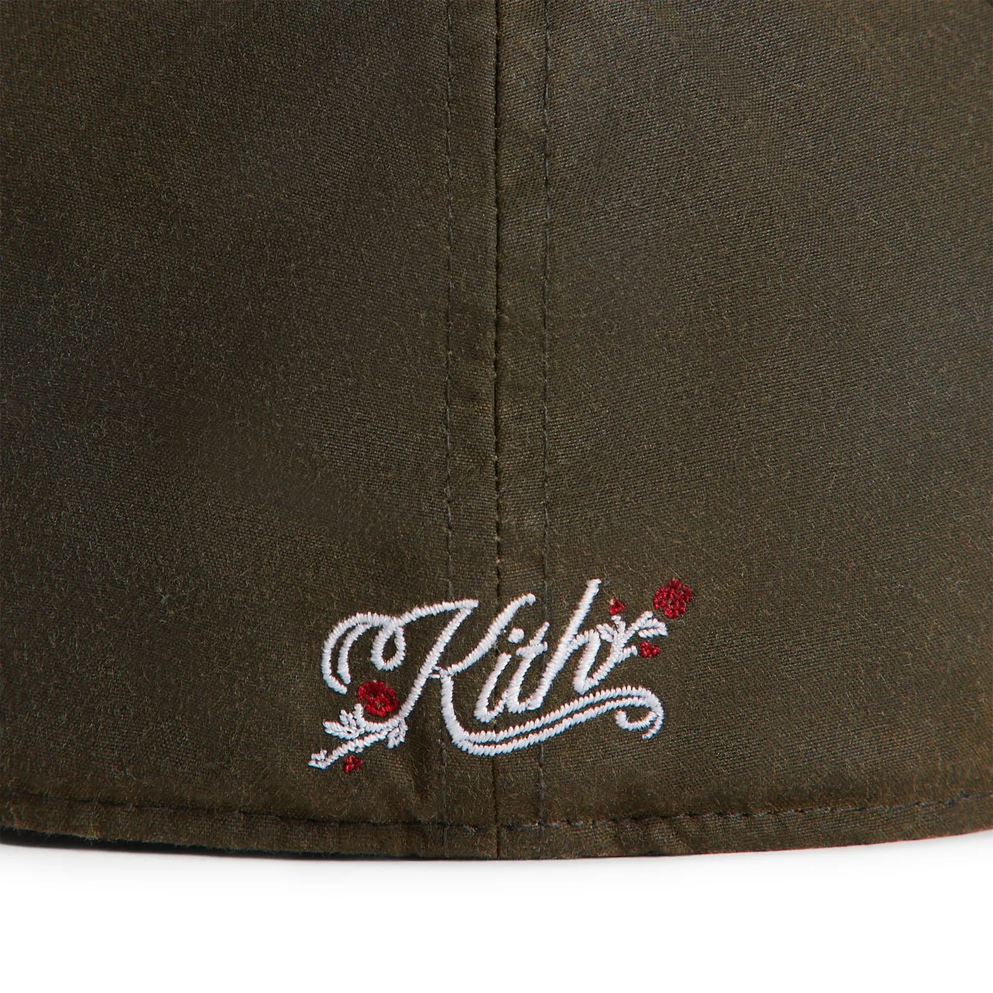 Detailed View of Kith & '47 for the Los Angeles Dodgers Waxed Franchise LS Cypress Cotton Cap