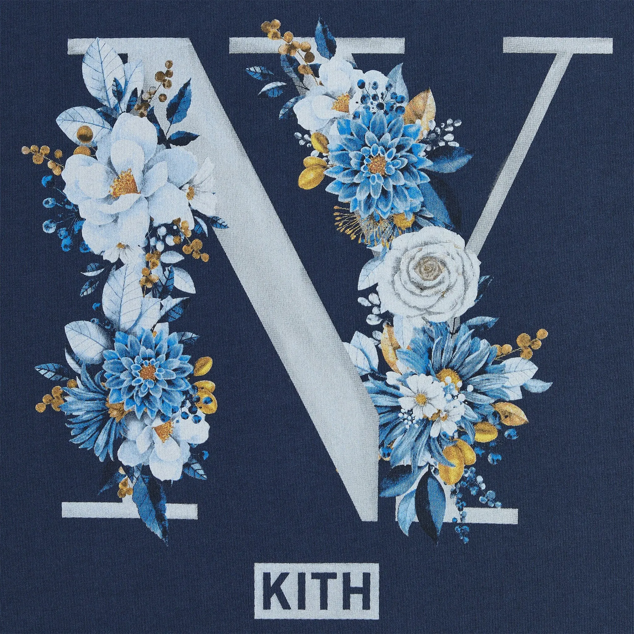 Detailed View of Kith Floral Ny Nocturnal T-Shirt KHM030897-413