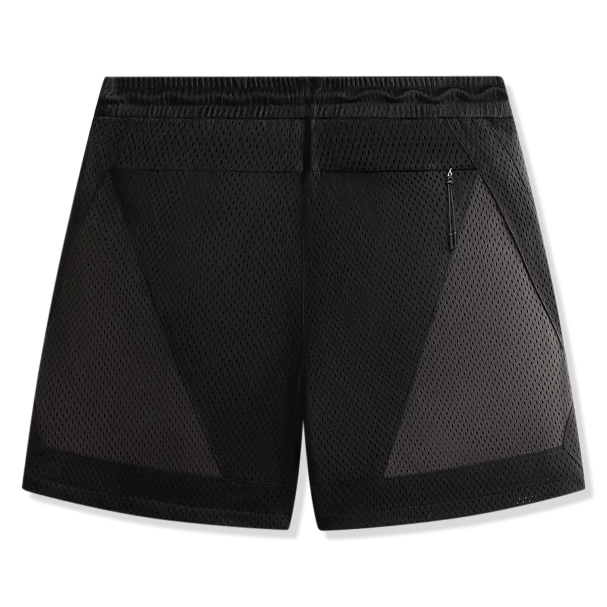 Back view of Kith Mesh Turbo Shorts Black
