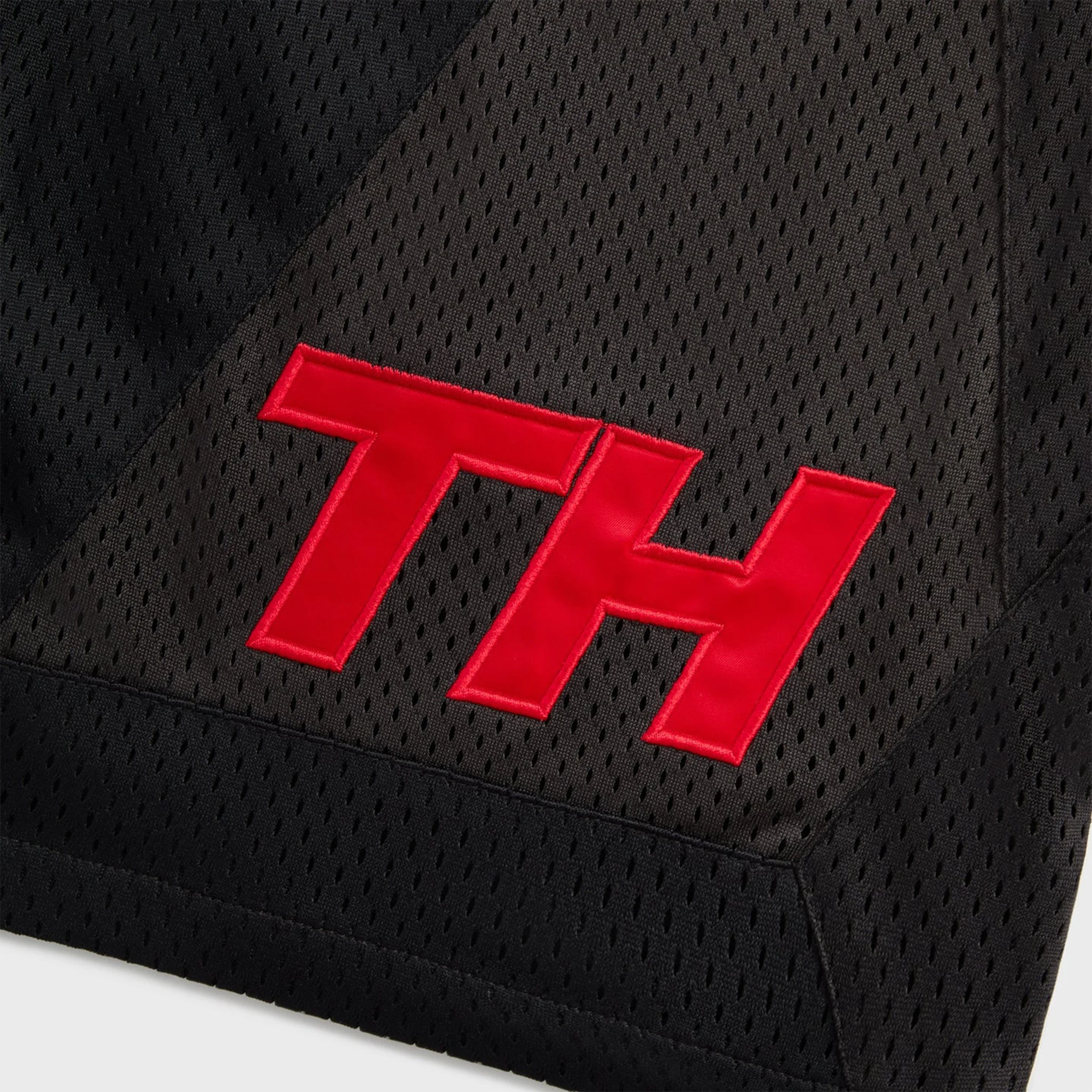 View of Kith Mesh Turbo Shorts Black