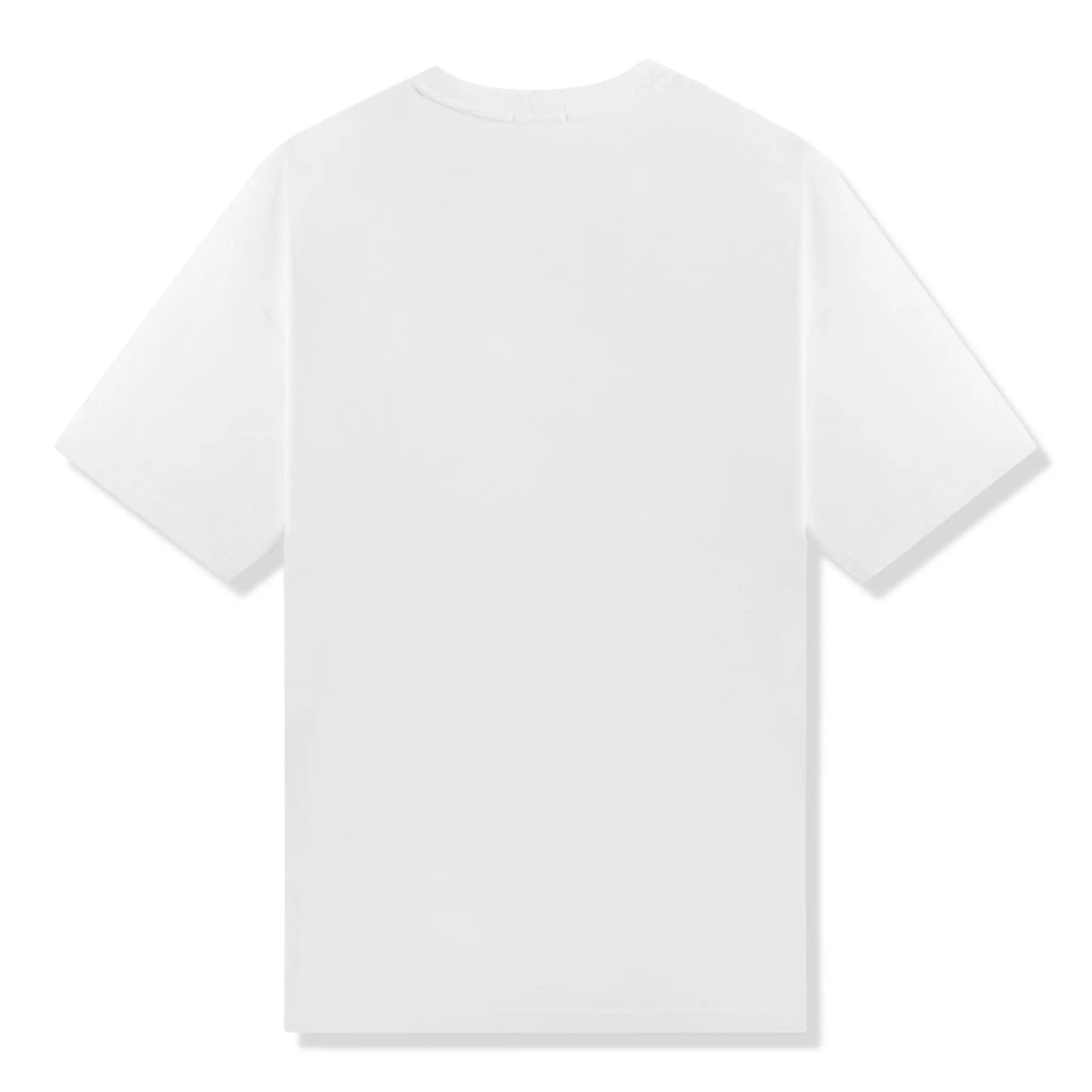 Back View of Kith Quinn White Black T-Shirt KHM034534-101